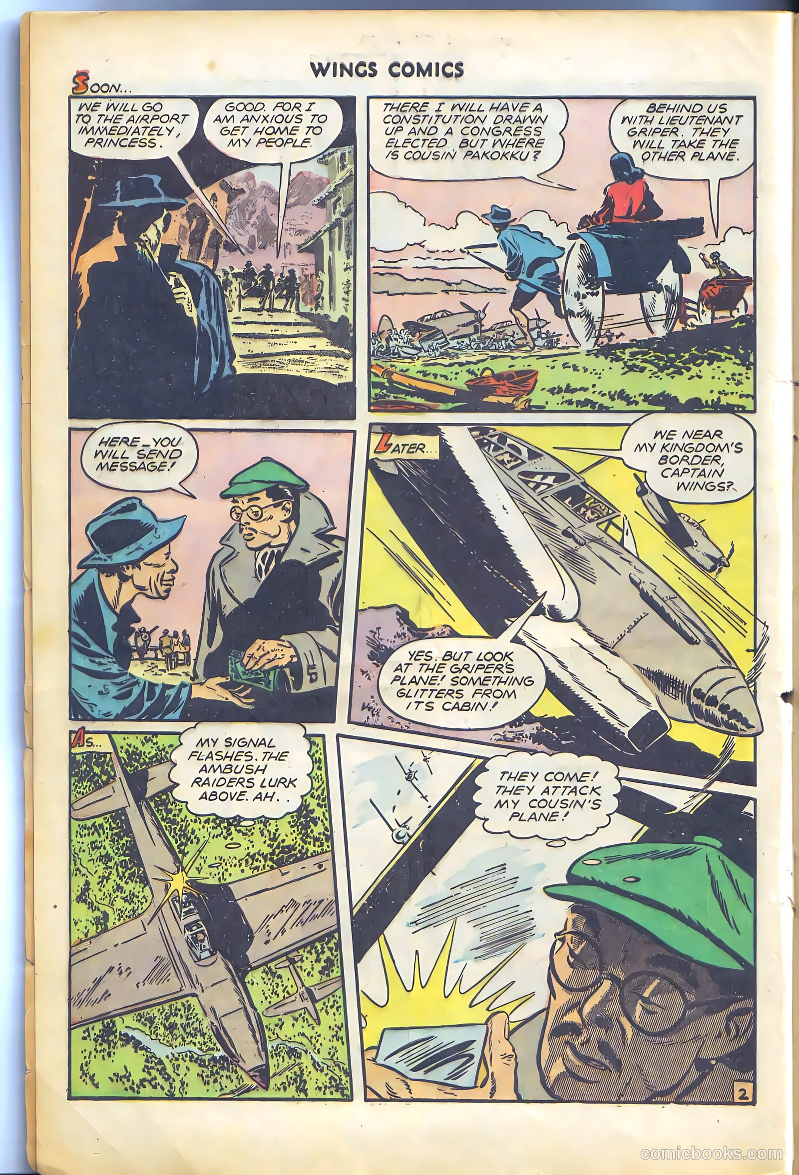 Wings Comics #79 (1947) — page 4 of 52