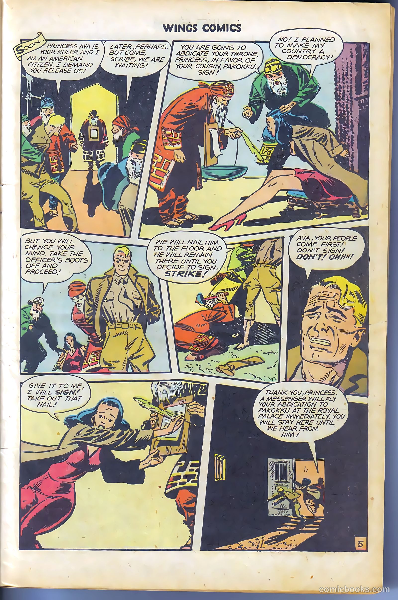 Wings Comics #79 (1947) — page 7 of 52