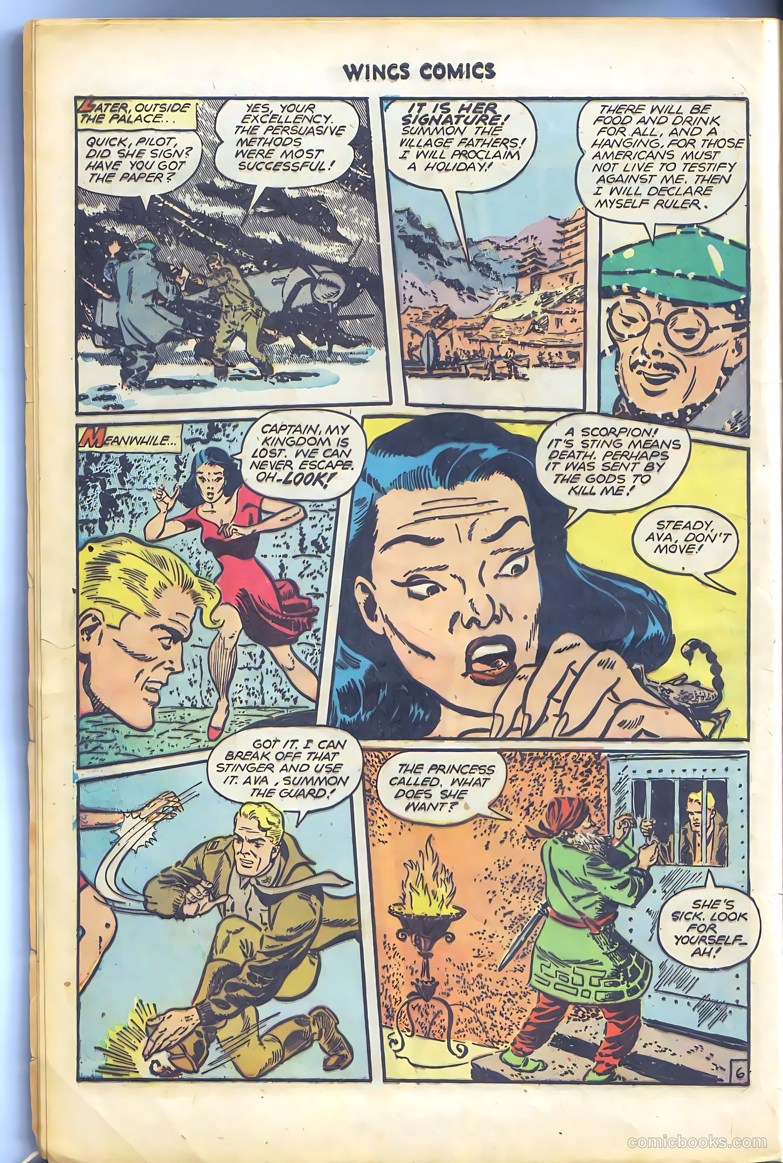 Wings Comics #79 (1947) — page 8 of 52