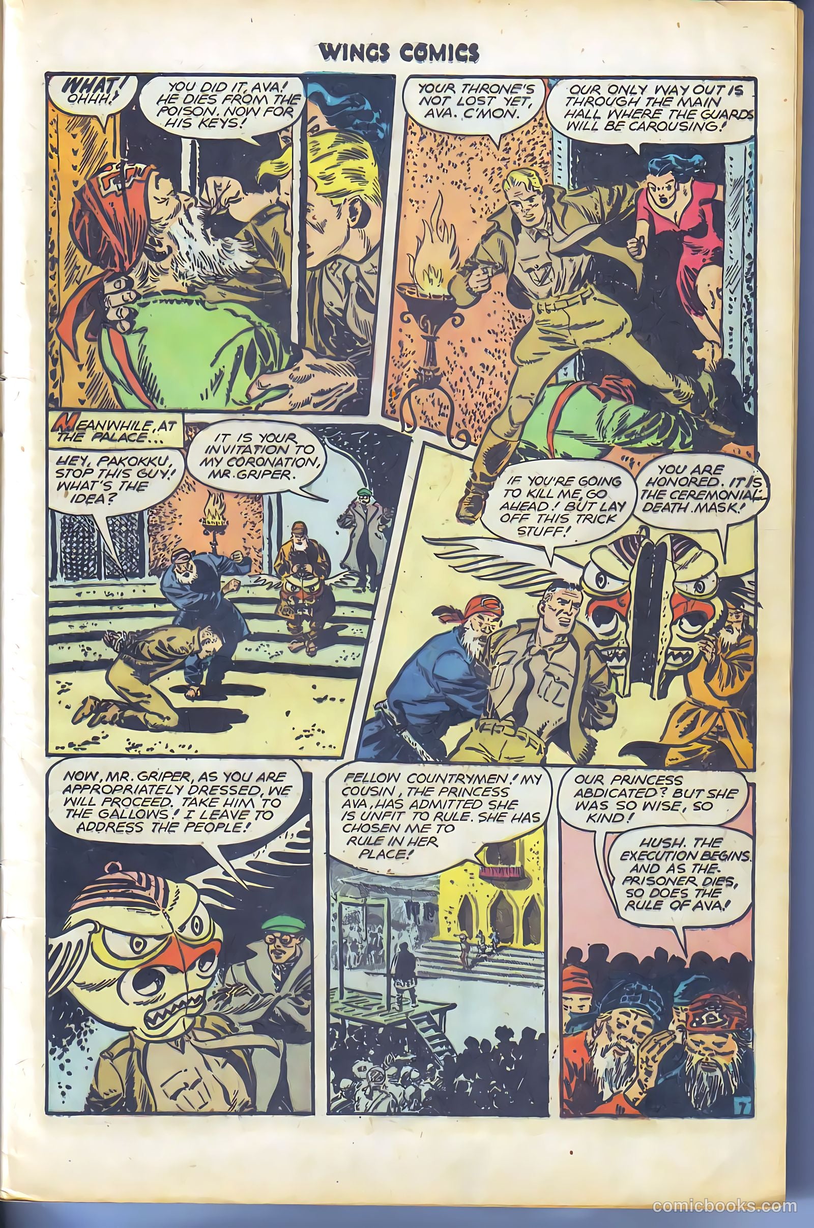 Wings Comics #79 (1947) — page 9 of 52
