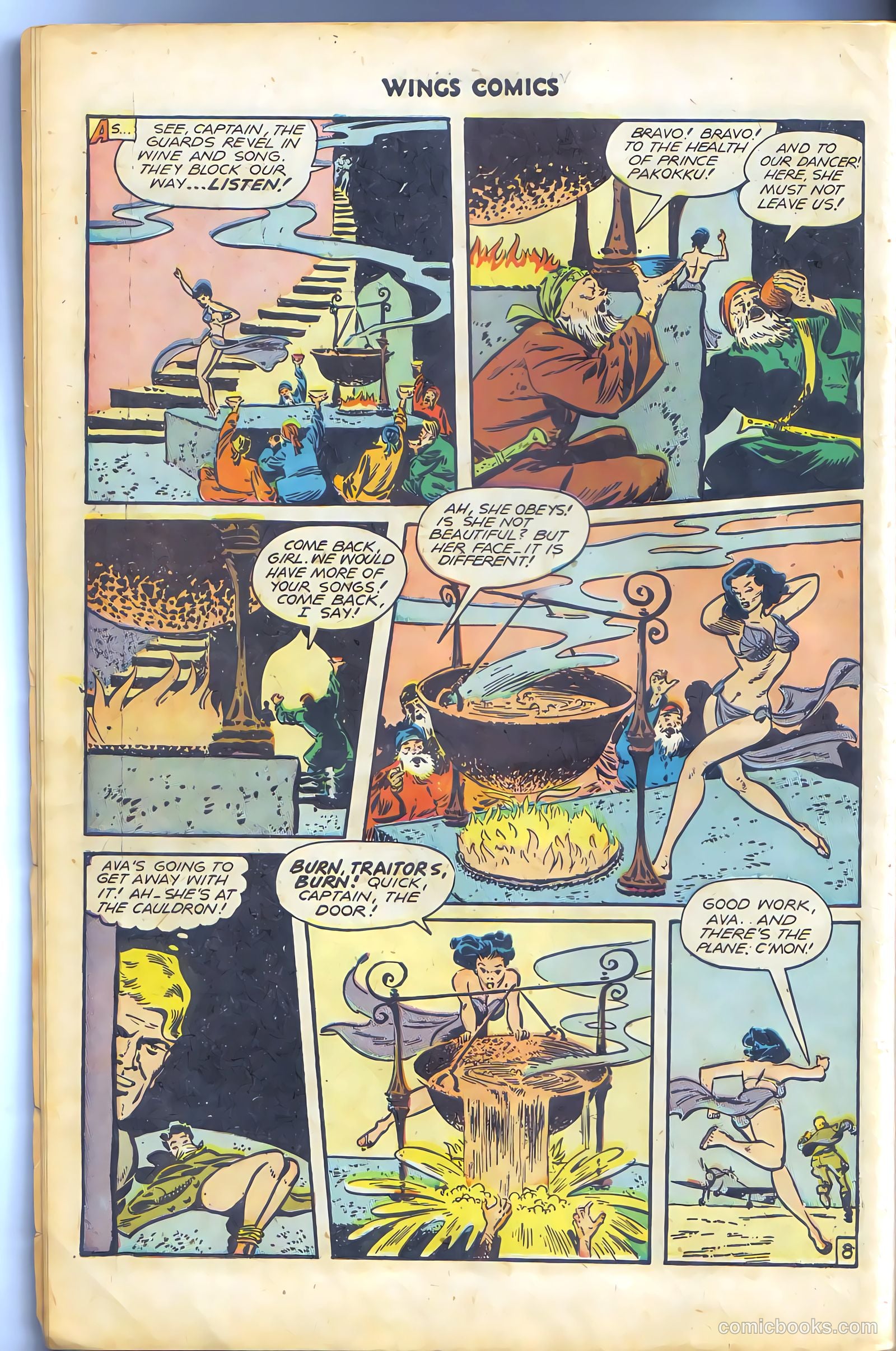 Wings Comics #79 (1947) — page 10 of 52