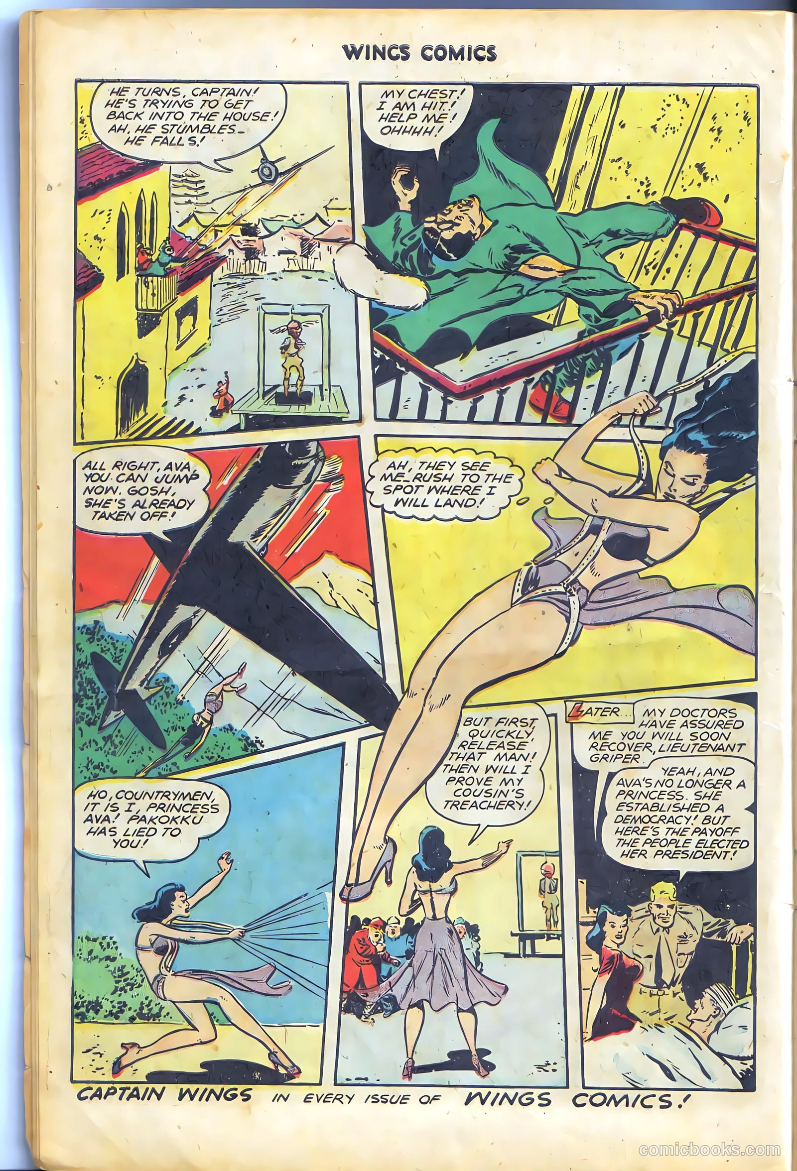 Wings Comics #79 (1947) — page 12 of 52