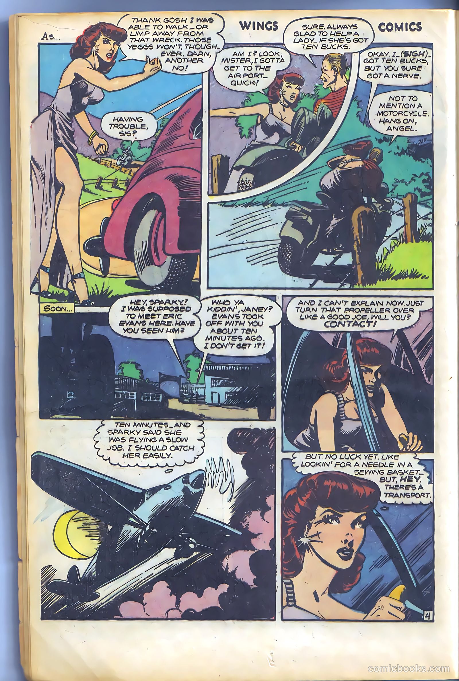 Wings Comics #79 (1947) — page 16 of 52