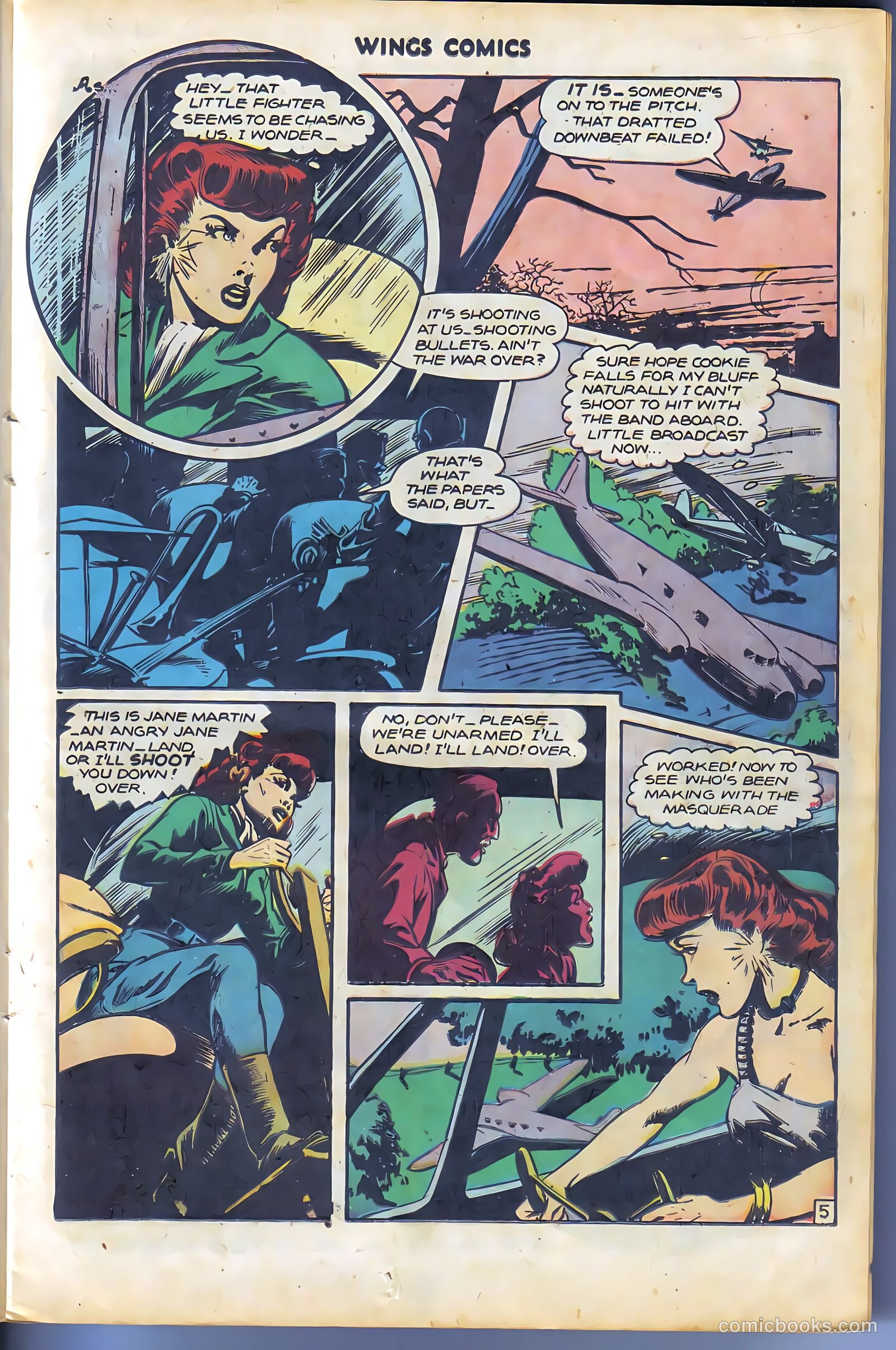 Wings Comics #79 (1947) — page 17 of 52