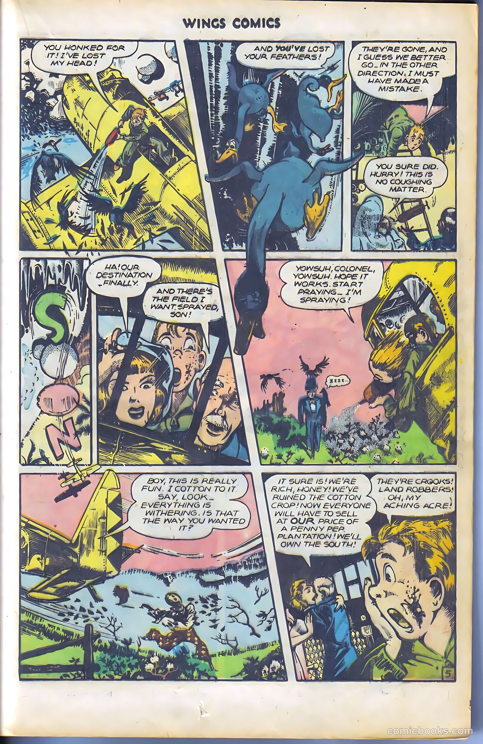 Wings Comics #79 (1947) — page 23 of 52