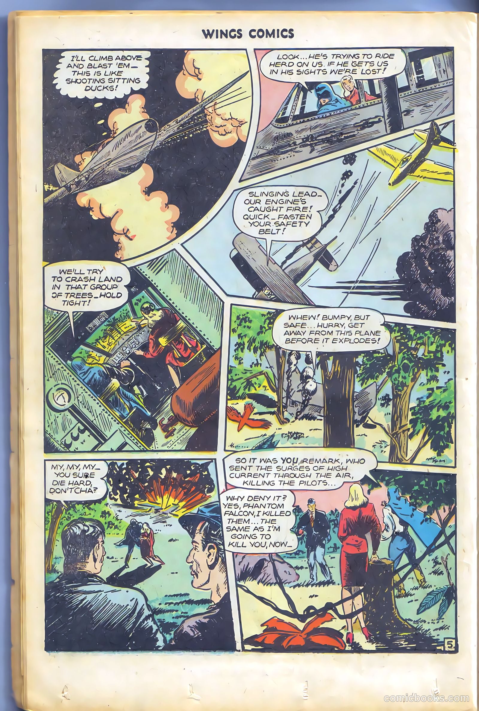 Wings Comics #79 (1947) — page 34 of 52