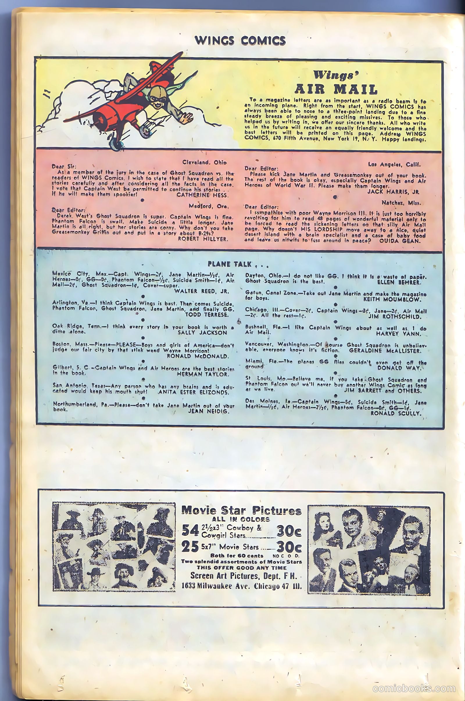 Wings Comics #79 (1947) — page 36 of 52