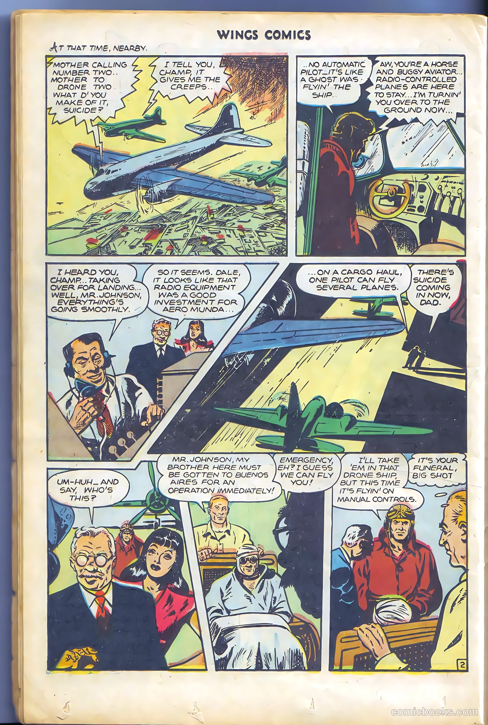 Wings Comics #79 (1947) — page 38 of 52