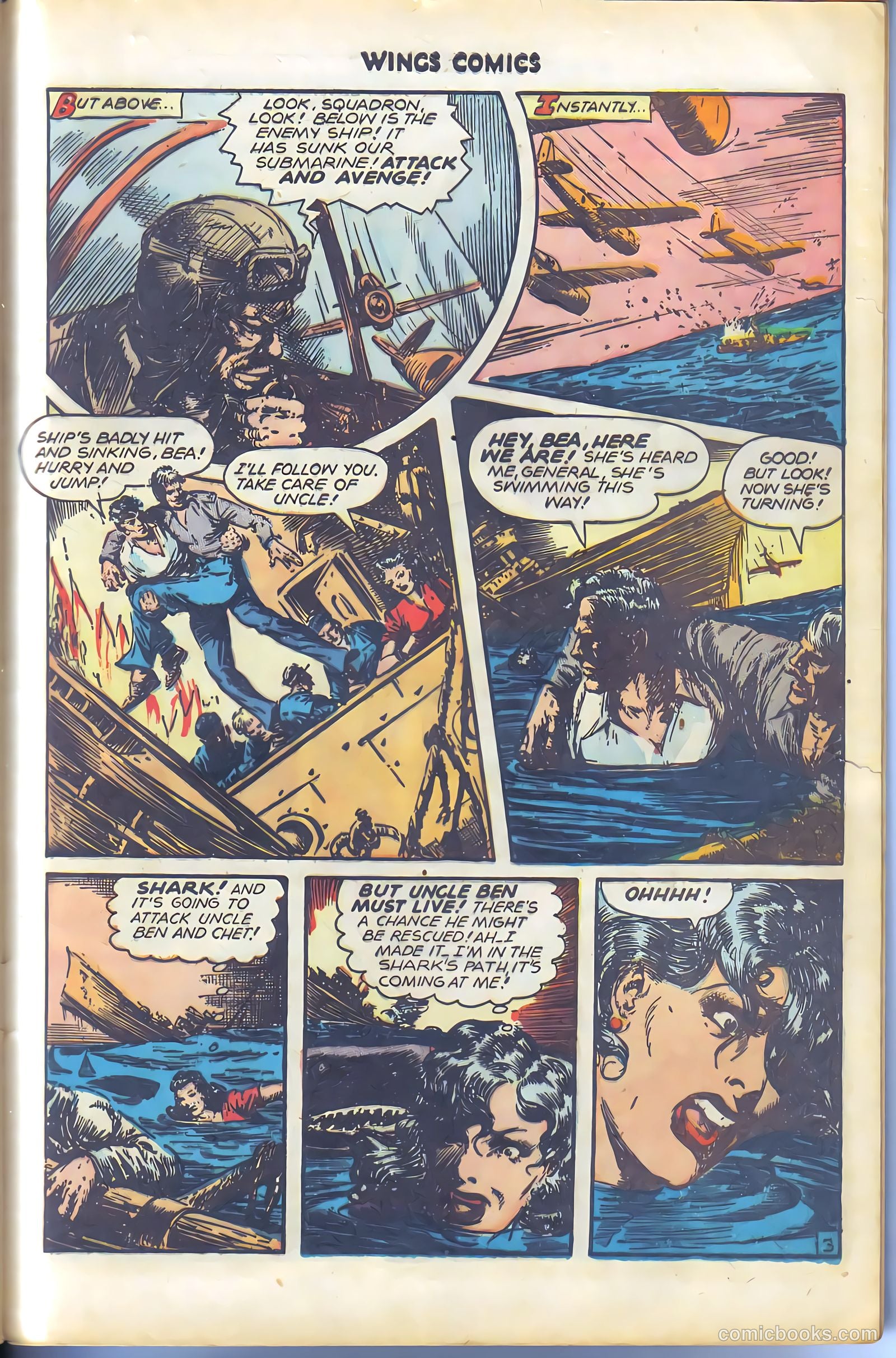 Wings Comics #79 (1947) — page 45 of 52
