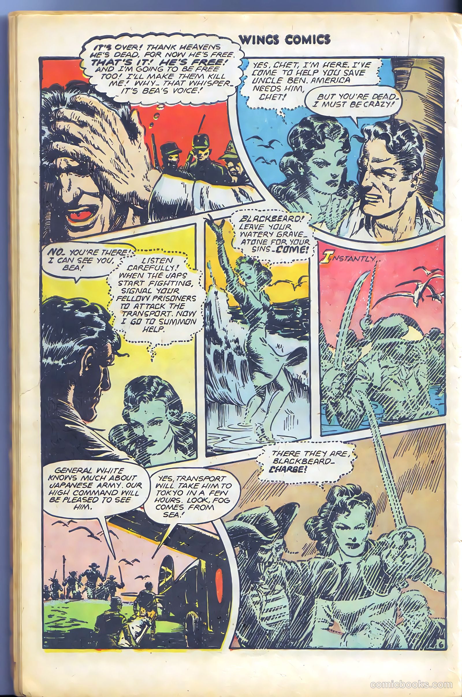 Wings Comics #79 (1947) — page 48 of 52