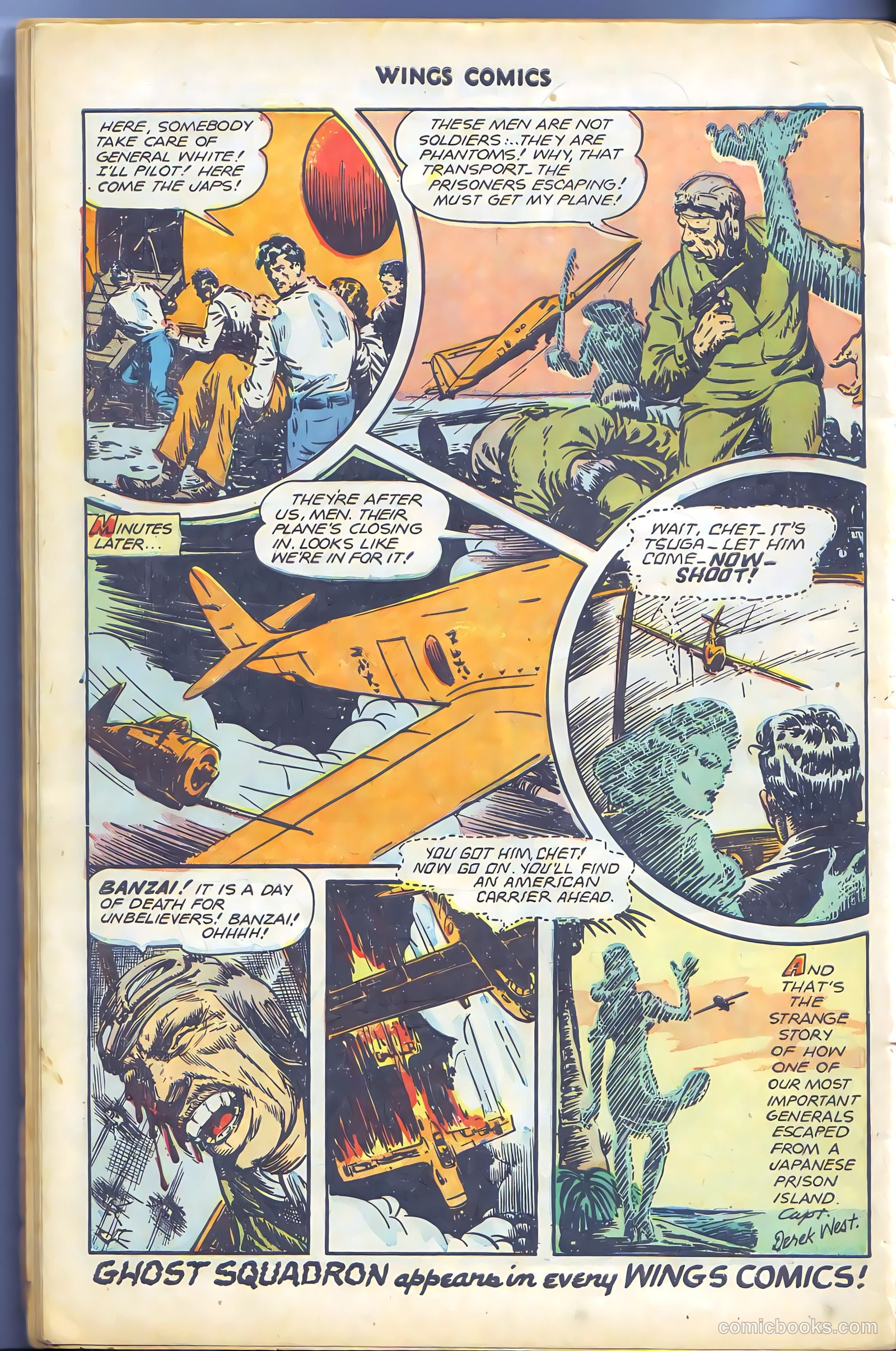 Wings Comics #79 (1947) — page 50 of 52