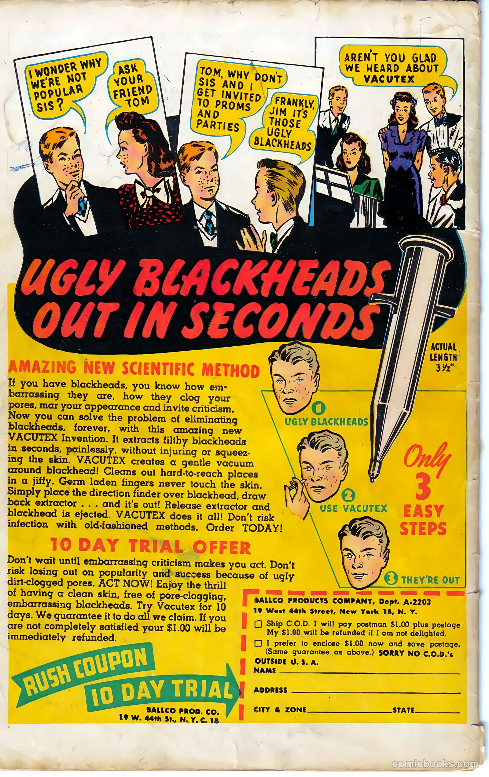 Wings Comics #79 (1947) — page 52 of 52