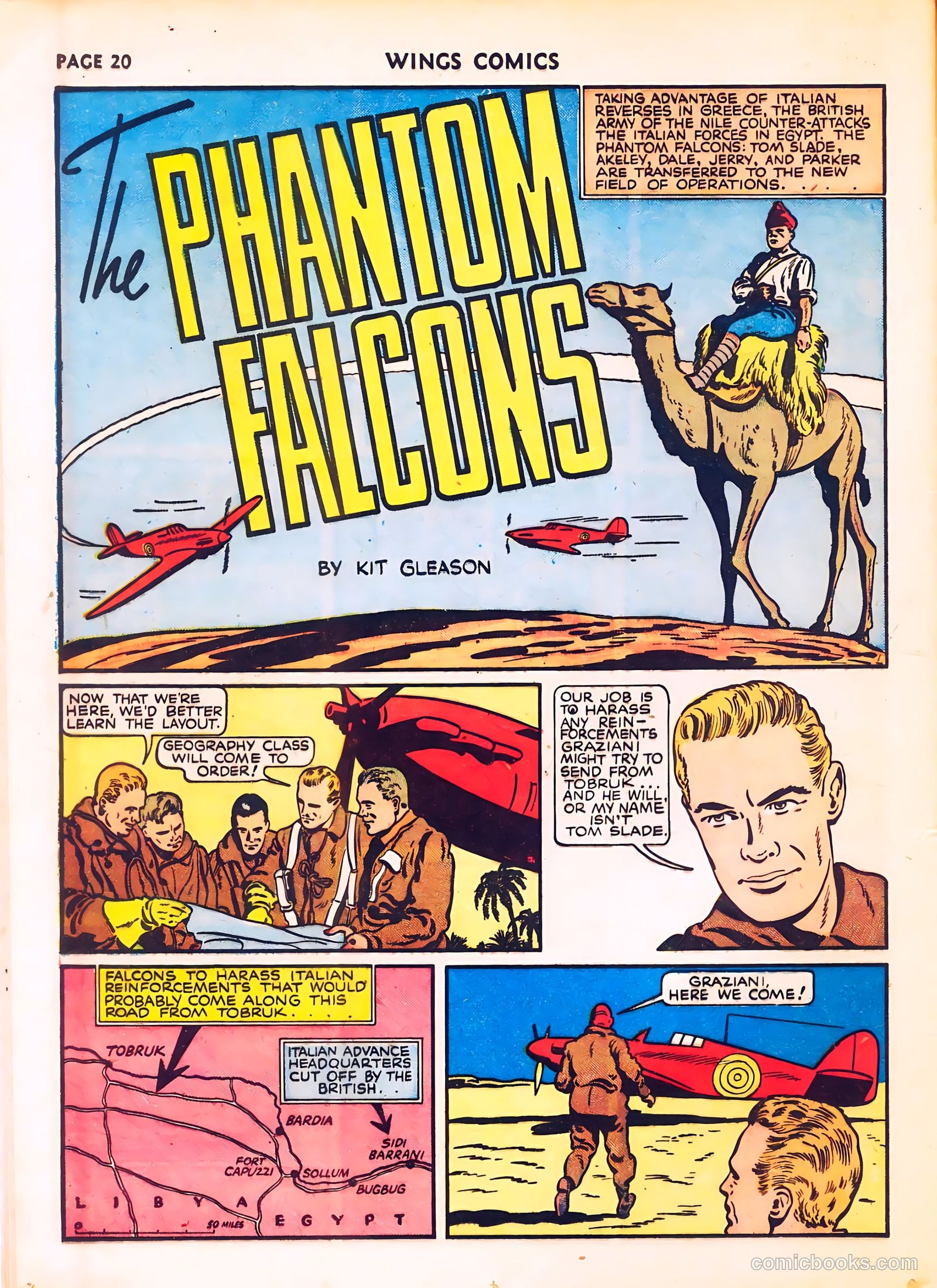 Wings Comics #8 (1941) — page 22 of 68