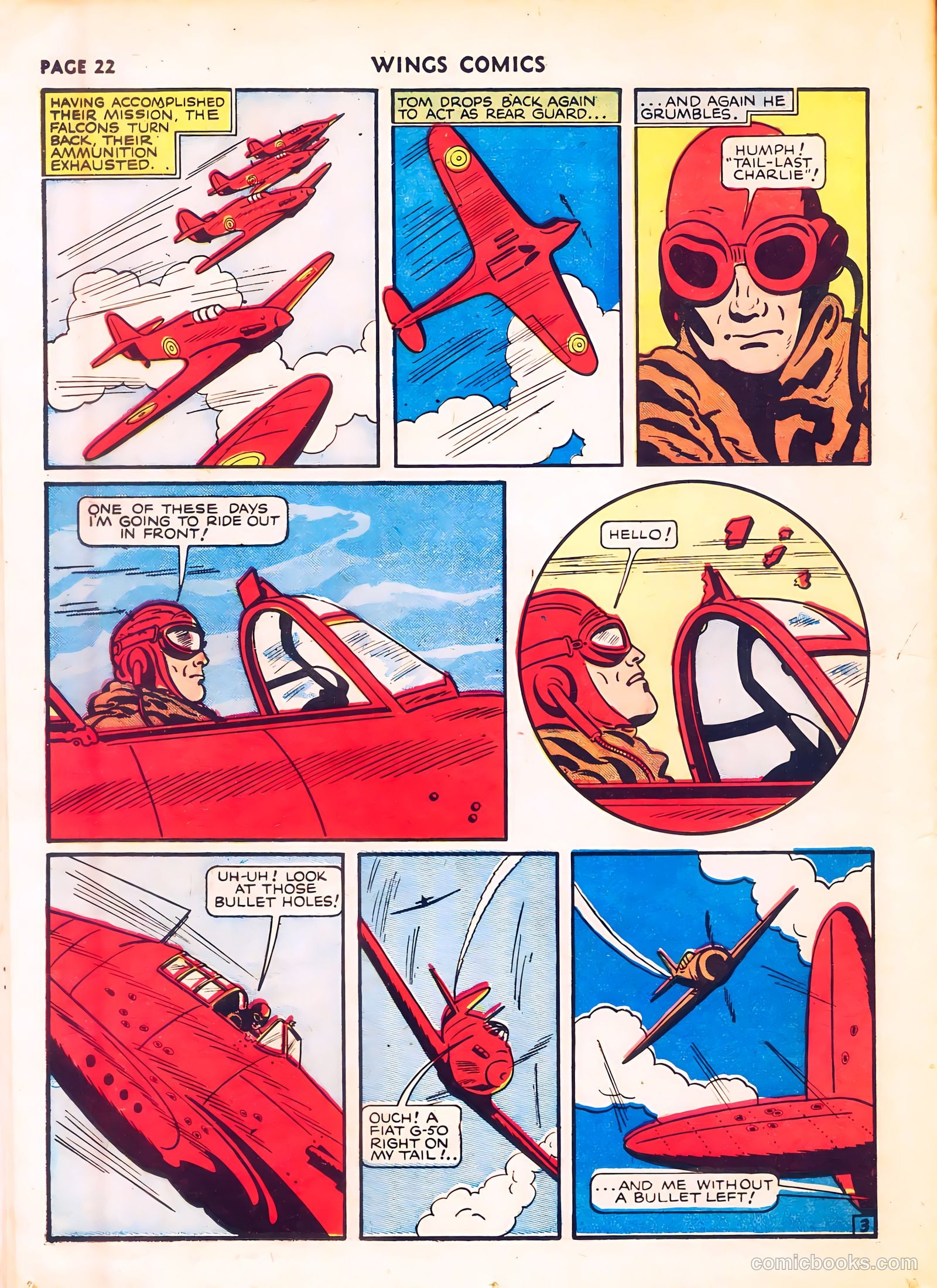 Wings Comics #8 (1941) — page 24 of 68