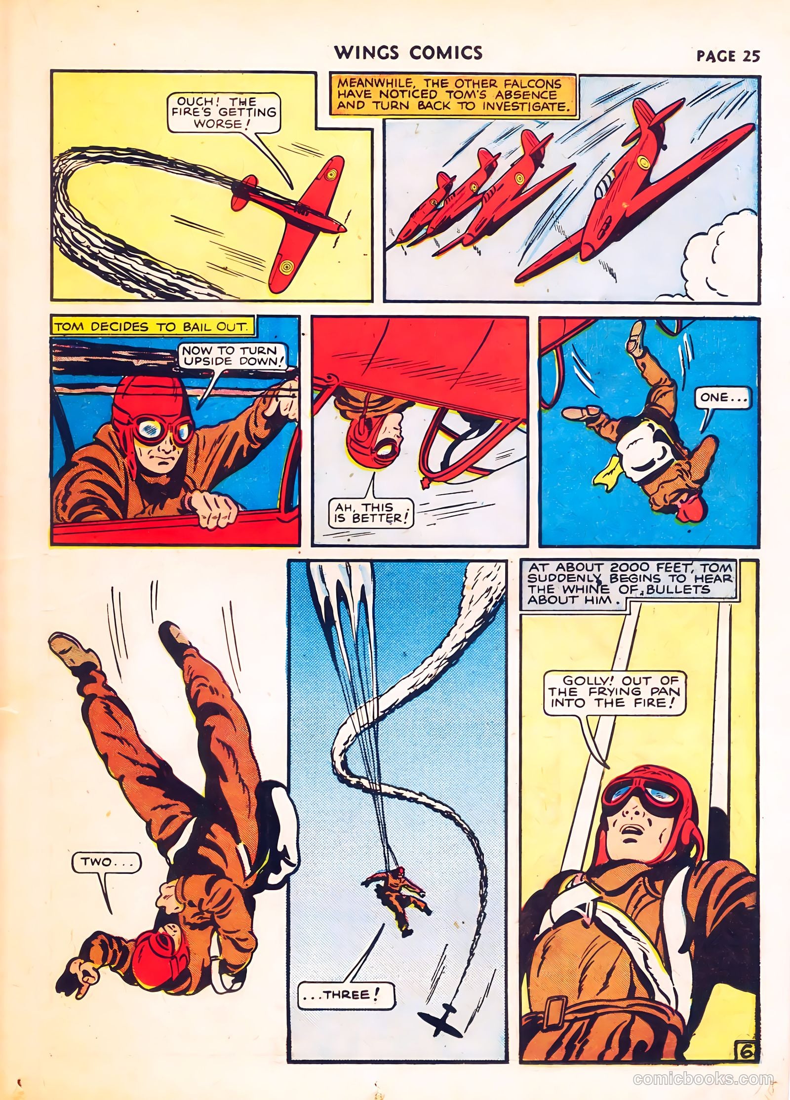 Wings Comics #8 (1941) — page 27 of 68