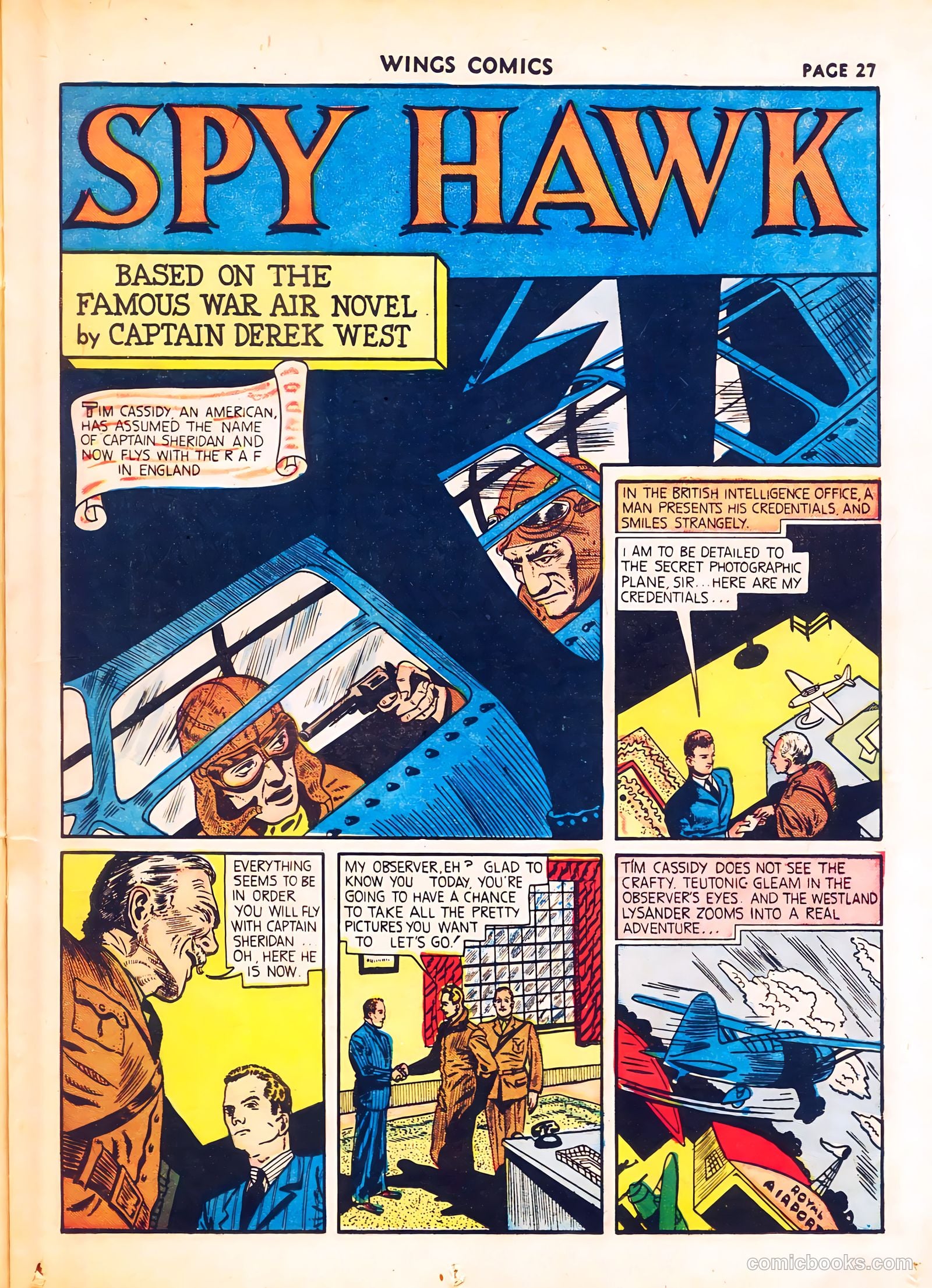 Wings Comics #8 (1941) — page 29 of 68