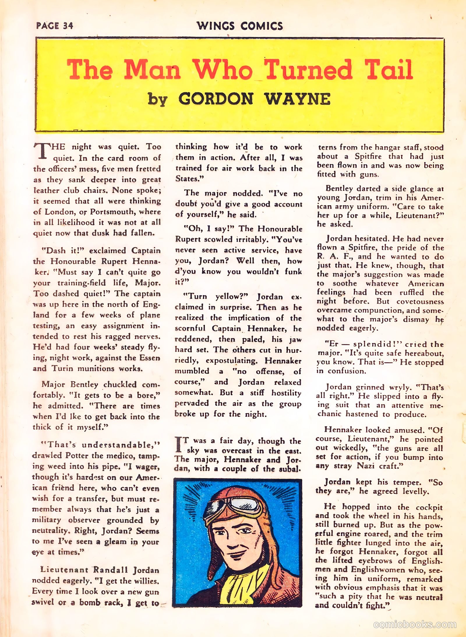 Wings Comics #8 (1941) — page 36 of 68