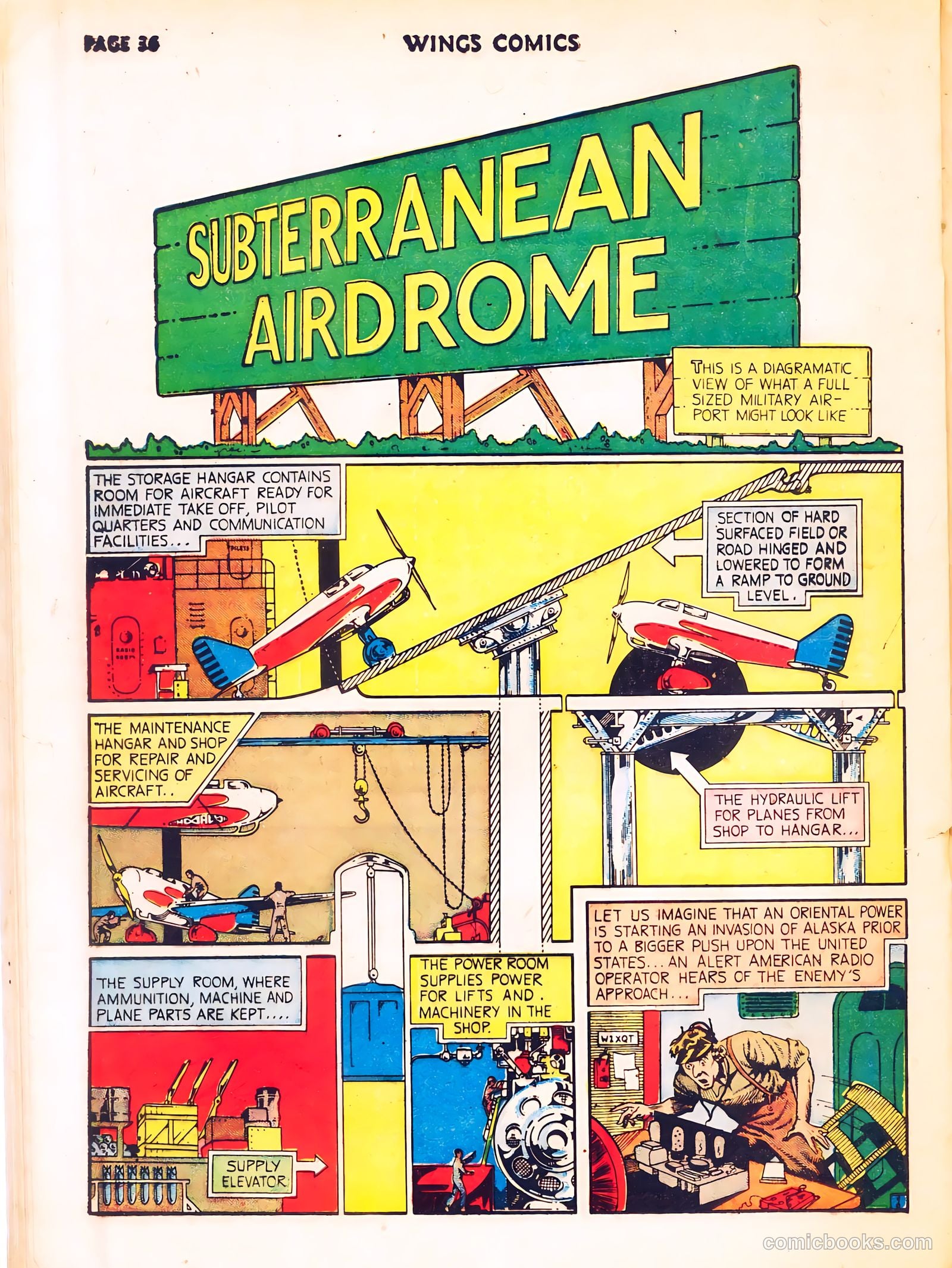 Wings Comics #8 (1941) — page 38 of 68