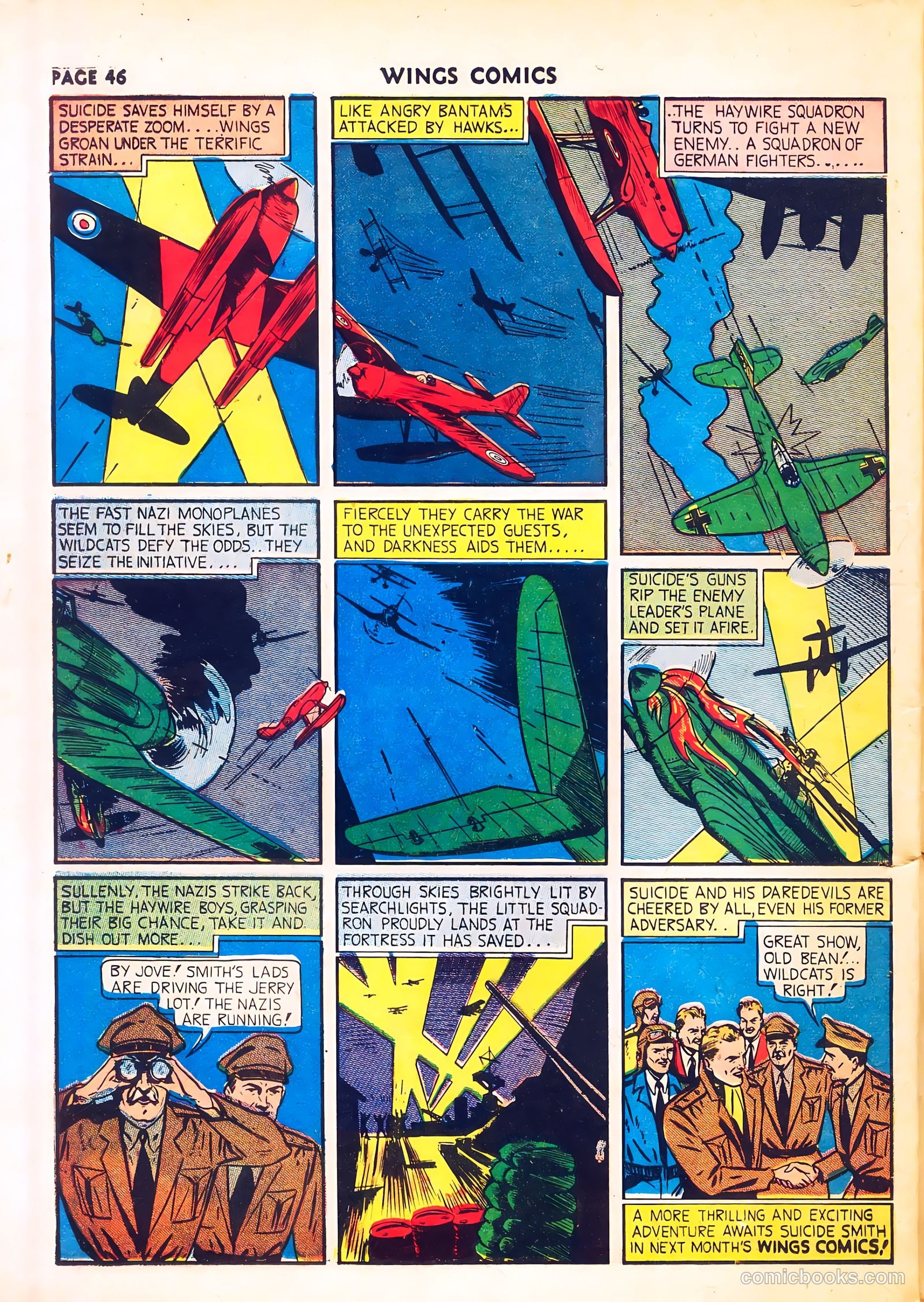 Wings Comics #8 (1941) — page 48 of 68