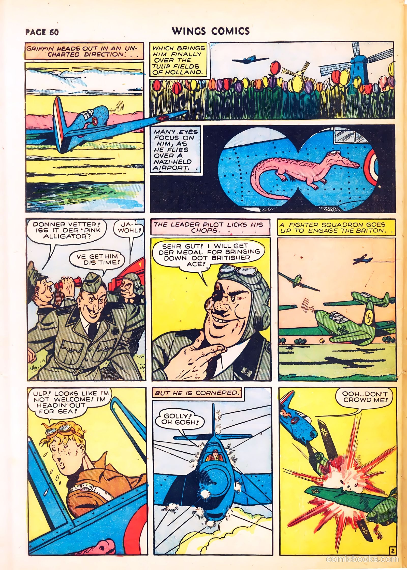 Wings Comics #8 (1941) — page 62 of 68