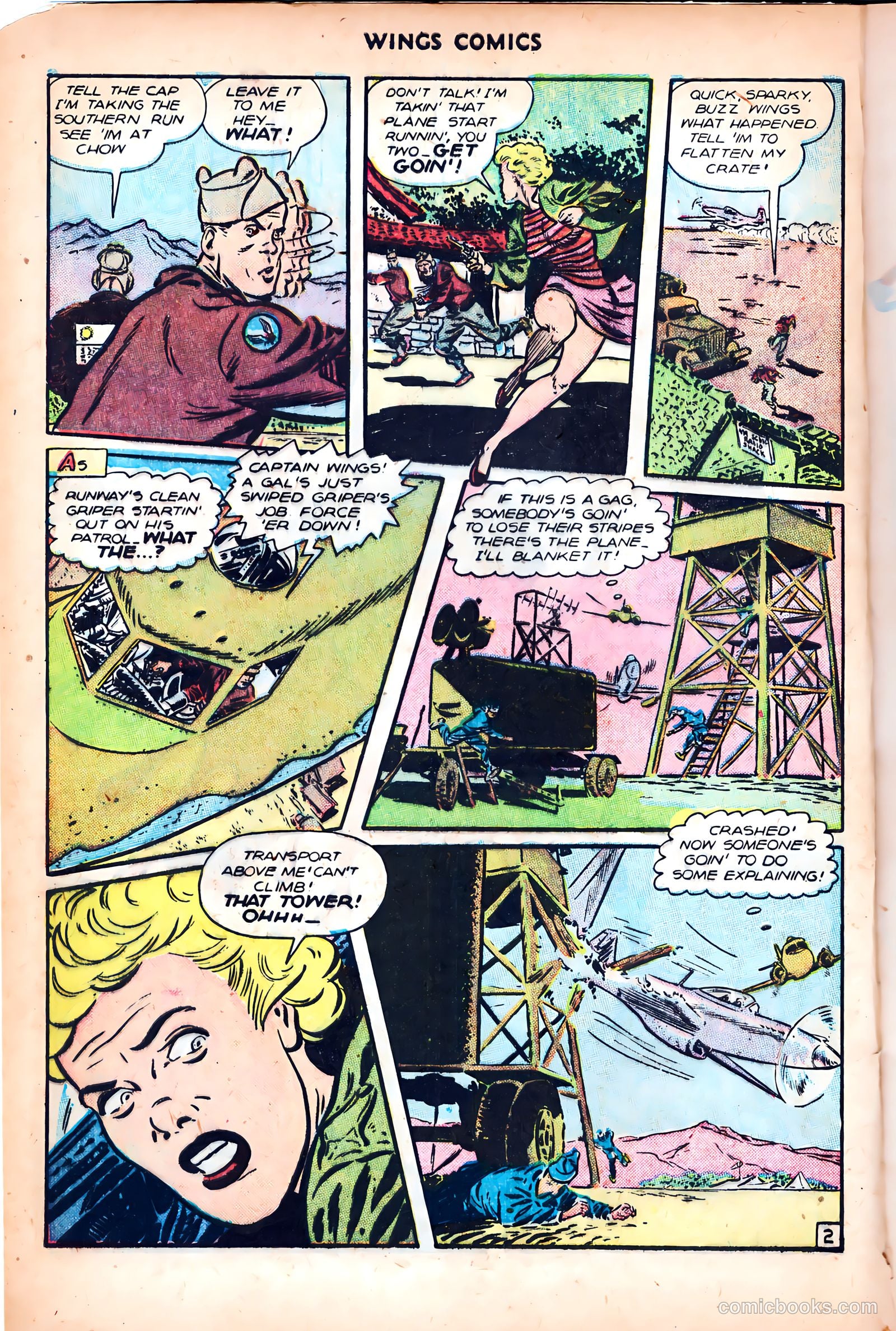 Wings Comics #80 (1947) — page 4 of 52