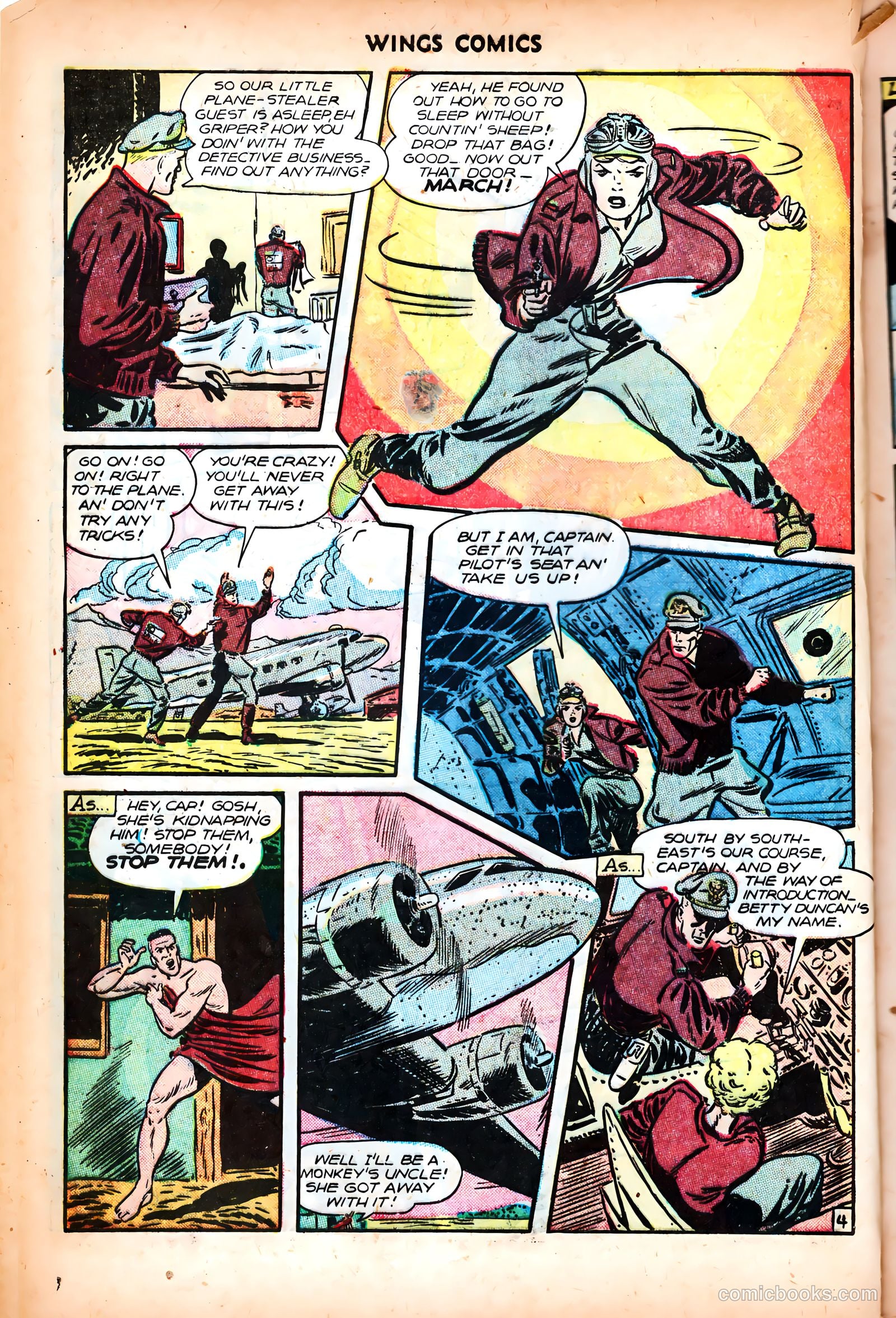 Wings Comics #80 (1947) — page 6 of 52
