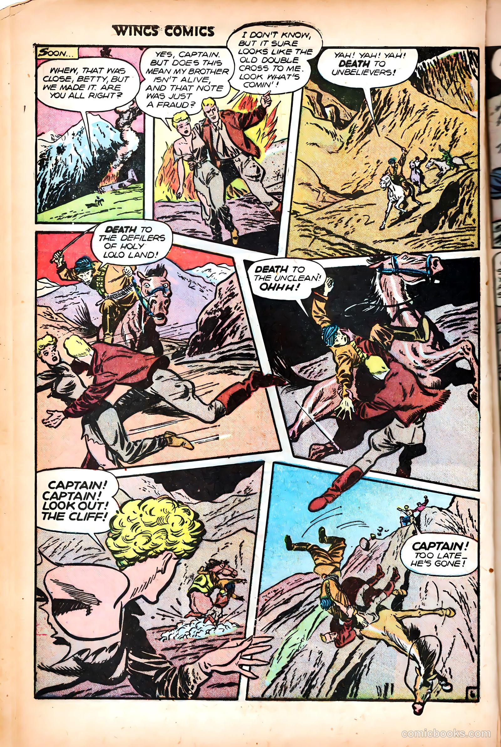 Wings Comics #80 (1947) — page 8 of 52