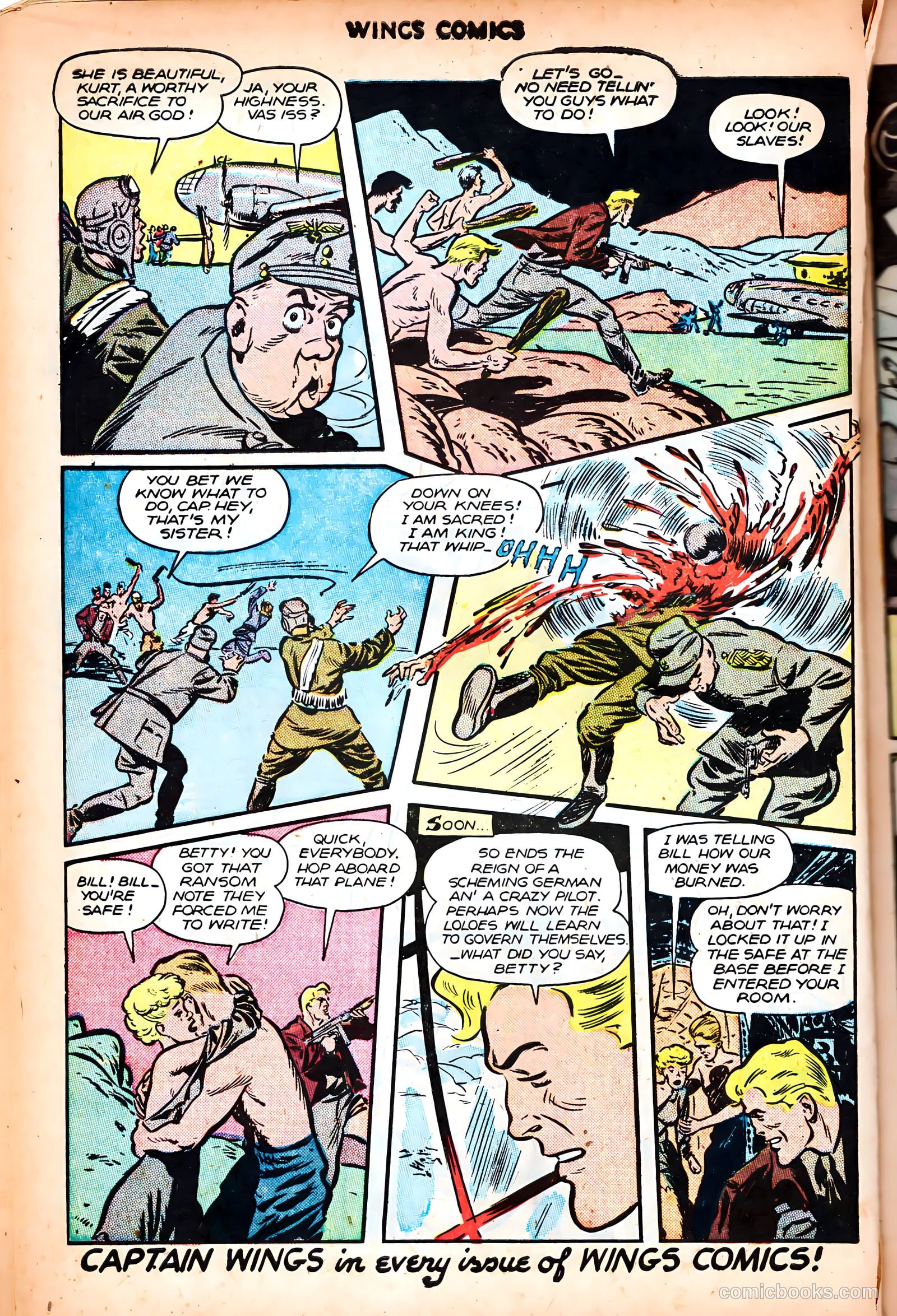Wings Comics #80 (1947) — page 12 of 52