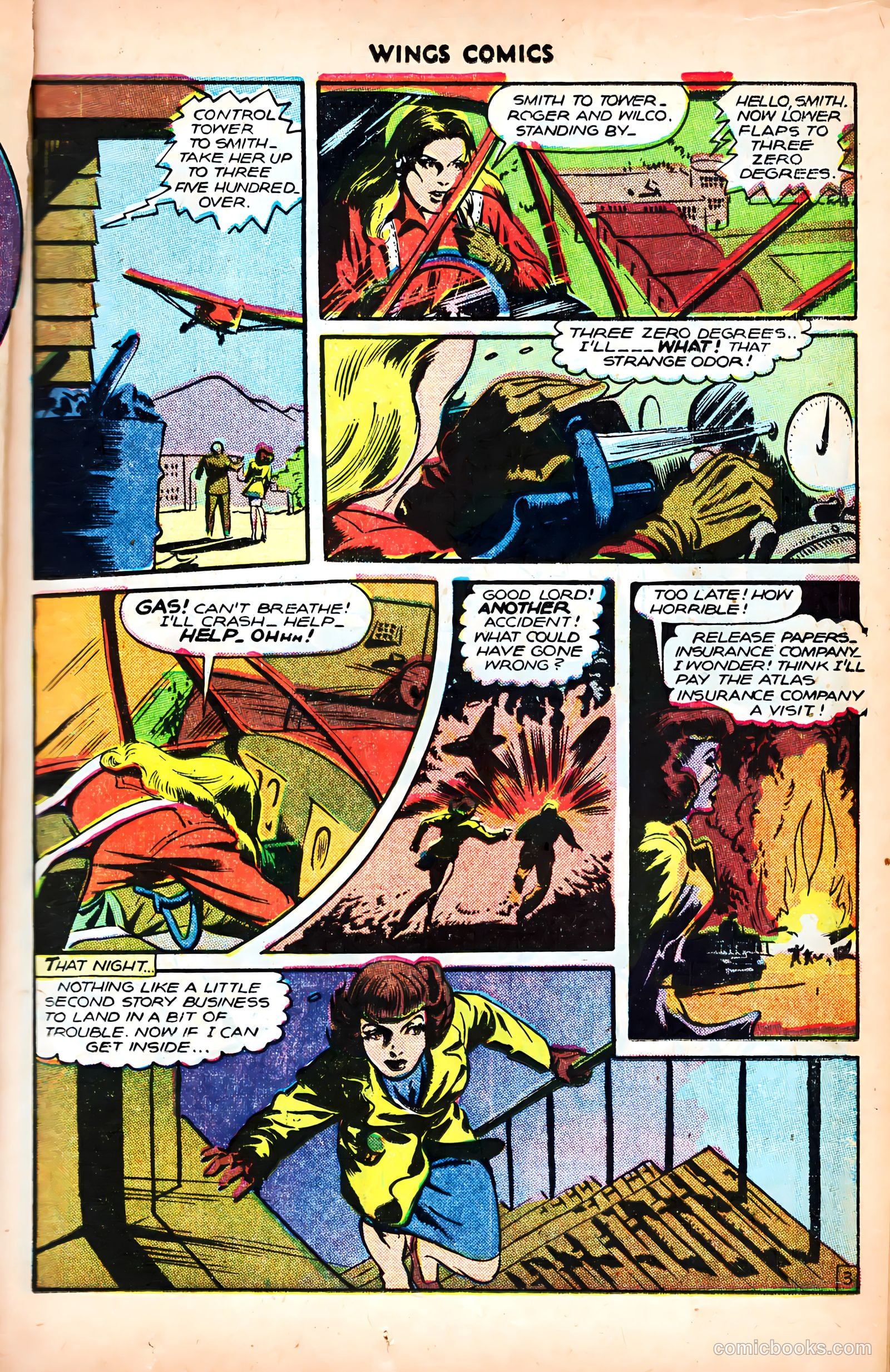 Wings Comics #80 (1947) — page 15 of 52