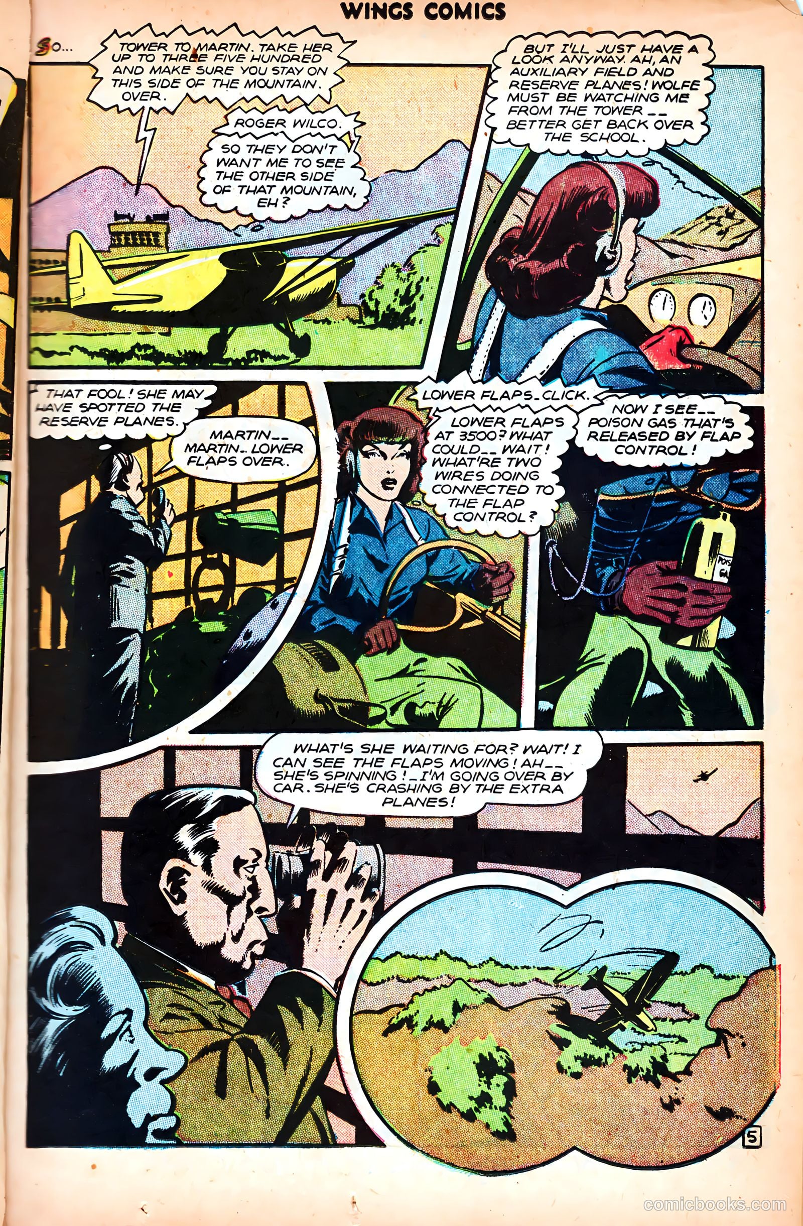 Wings Comics #80 (1947) — page 17 of 52