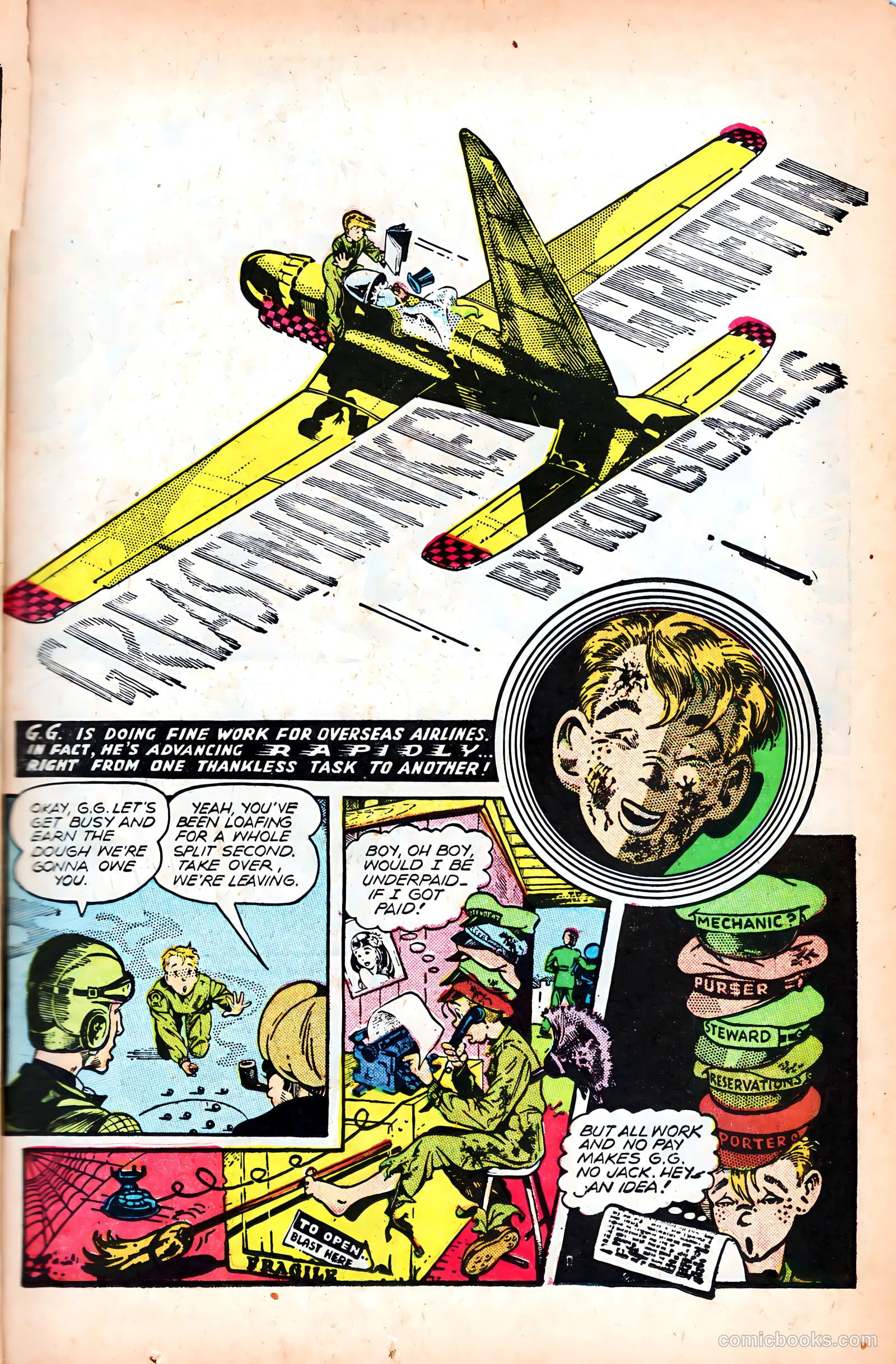 Wings Comics #80 (1947) — page 19 of 52