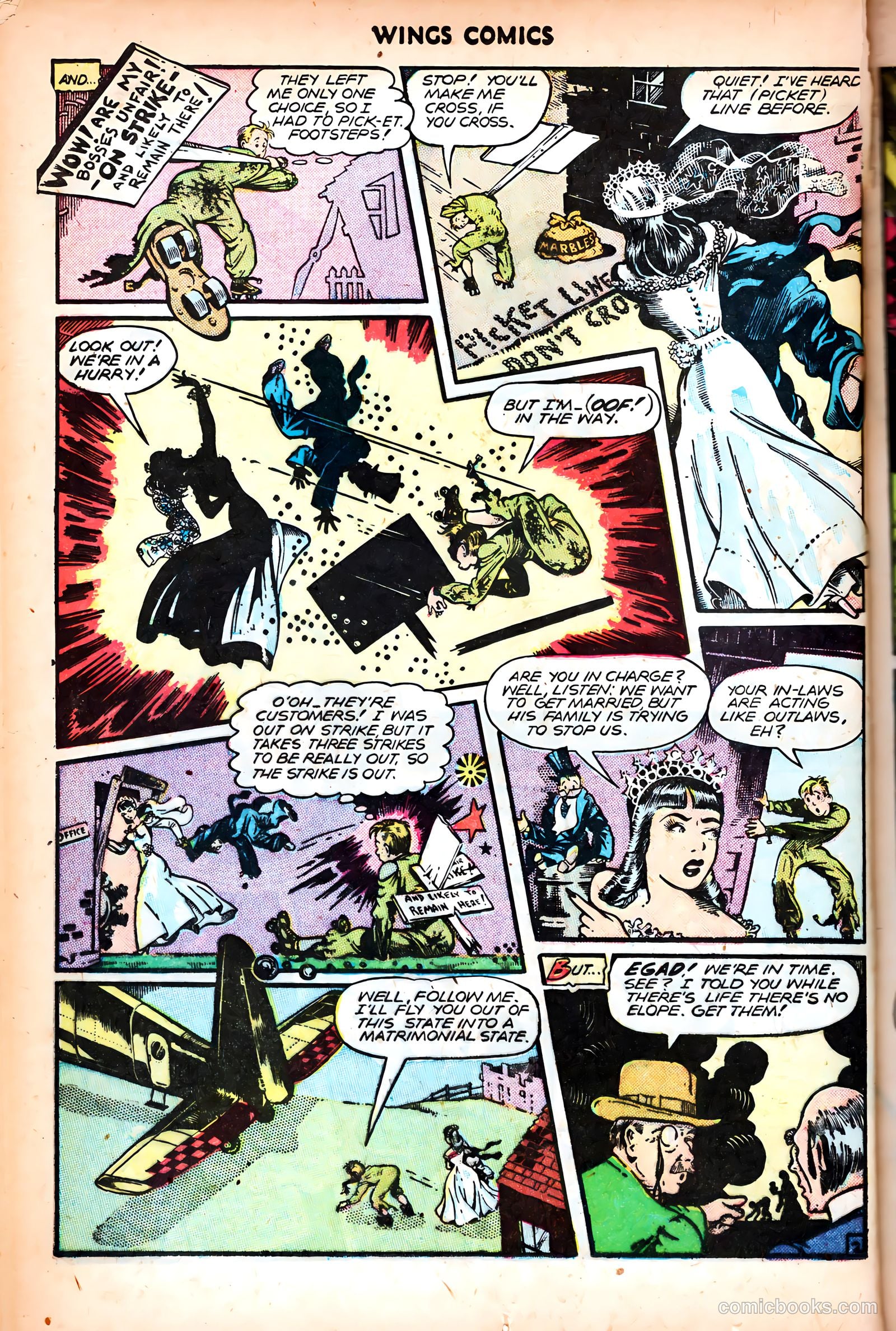 Wings Comics #80 (1947) — page 20 of 52