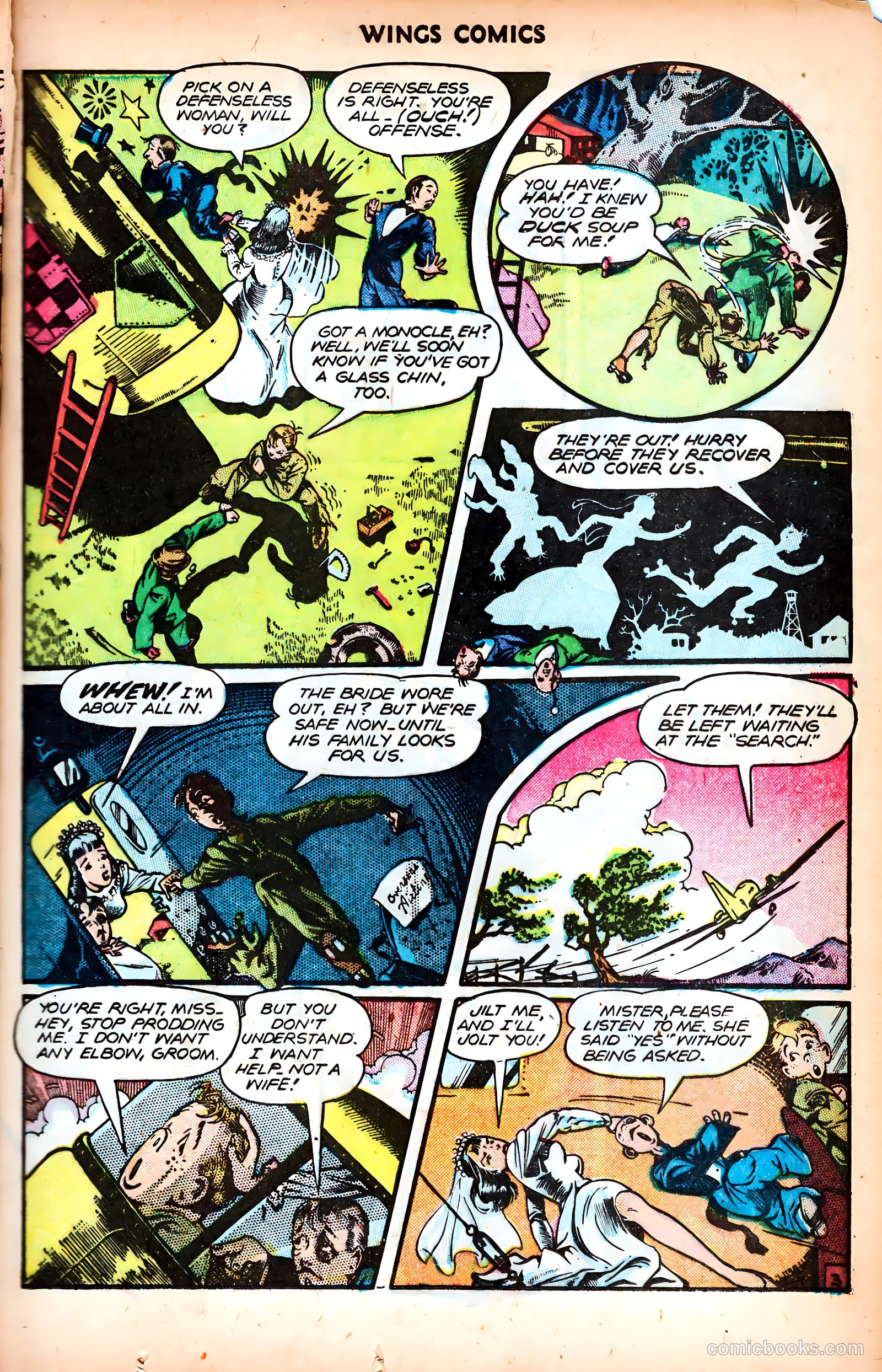 Wings Comics #80 (1947) — page 21 of 52