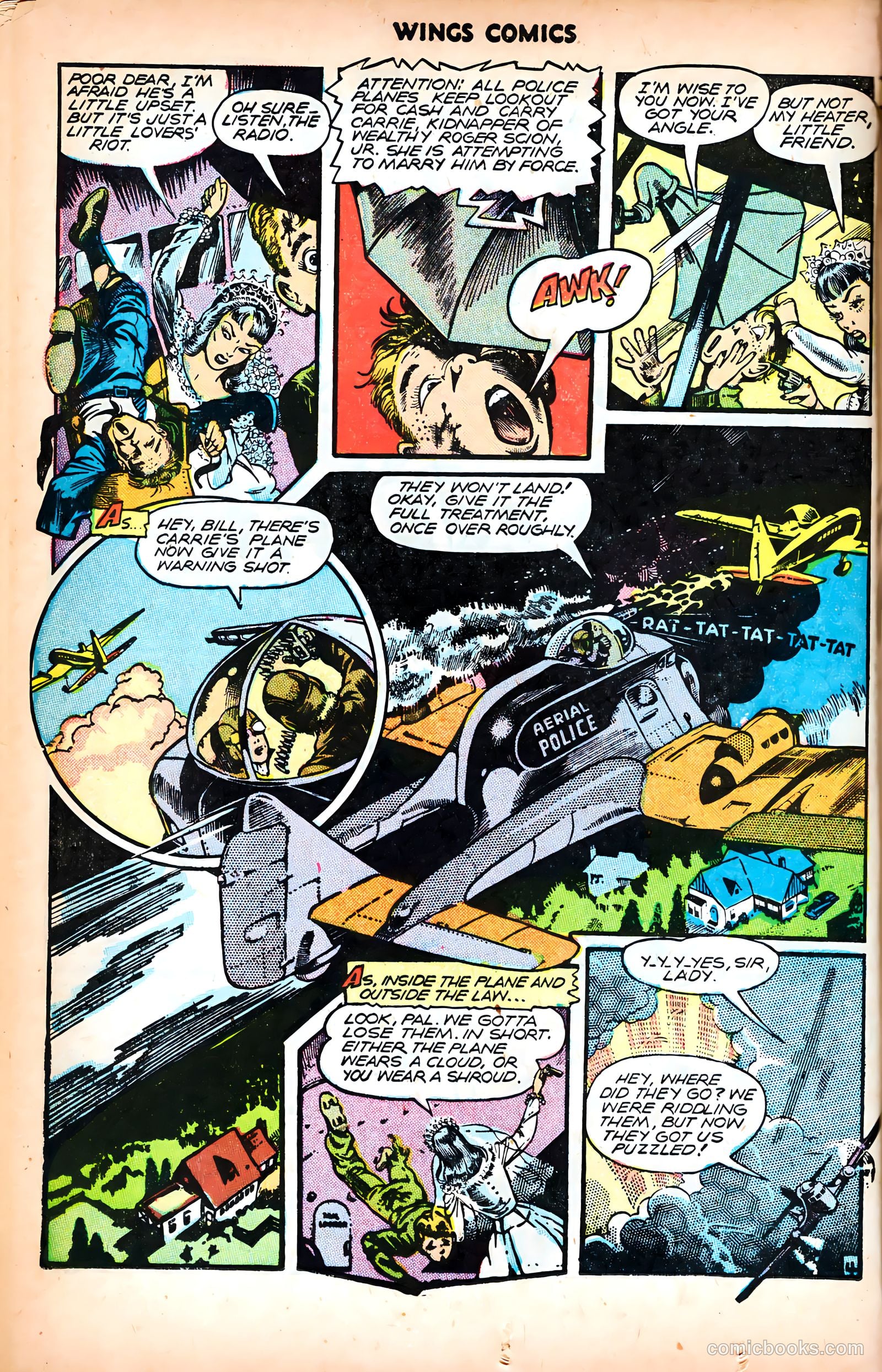 Wings Comics #80 (1947) — page 22 of 52
