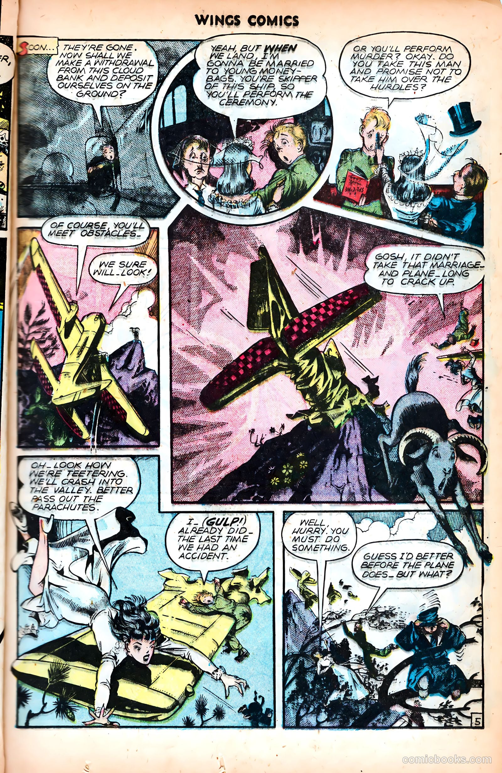 Wings Comics #80 (1947) — page 23 of 52