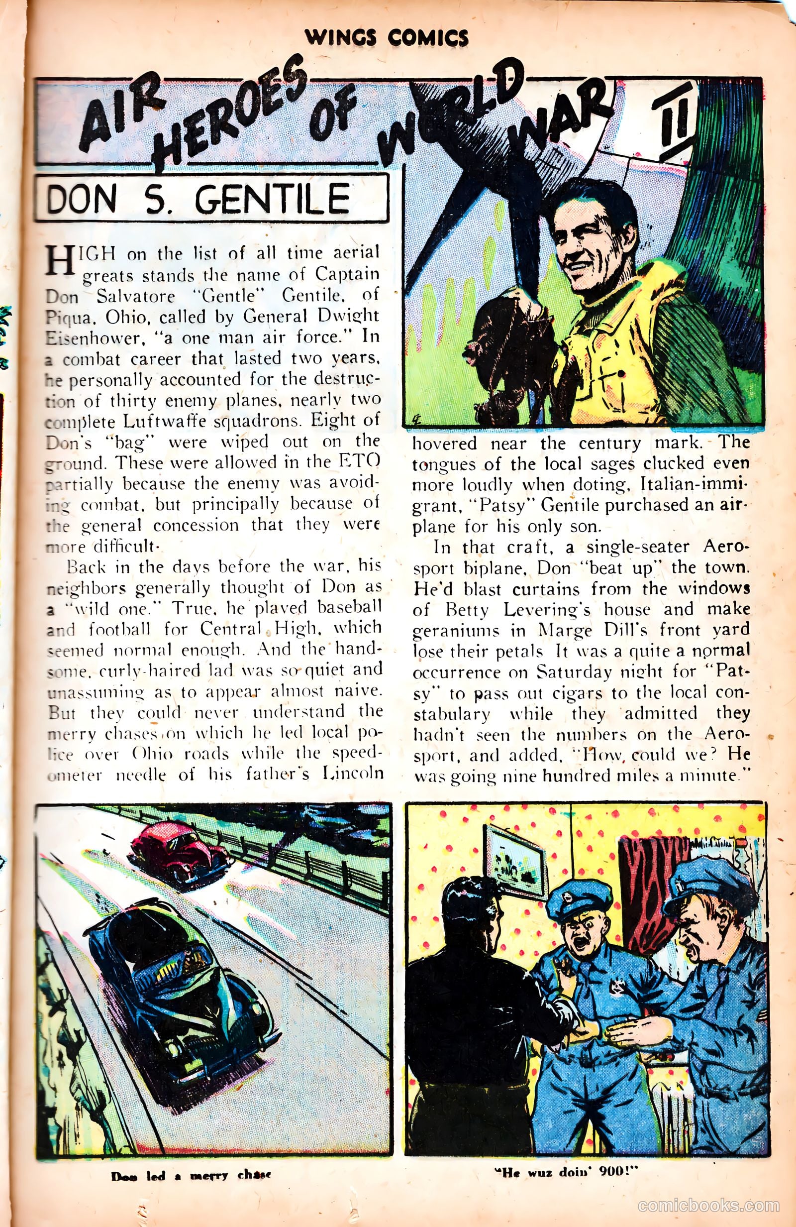 Wings Comics #80 (1947) — page 25 of 52