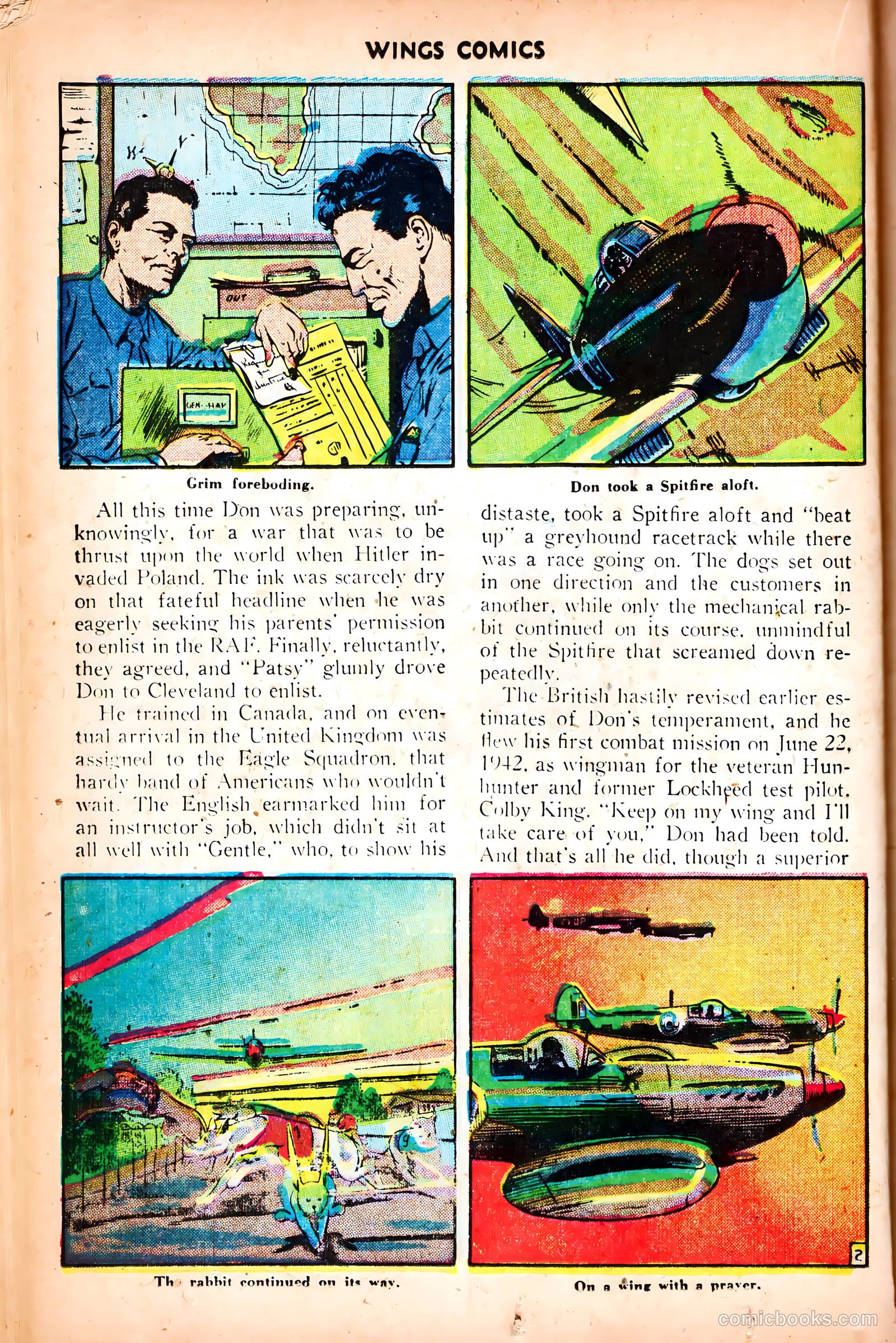 Wings Comics #80 (1947) — page 26 of 52
