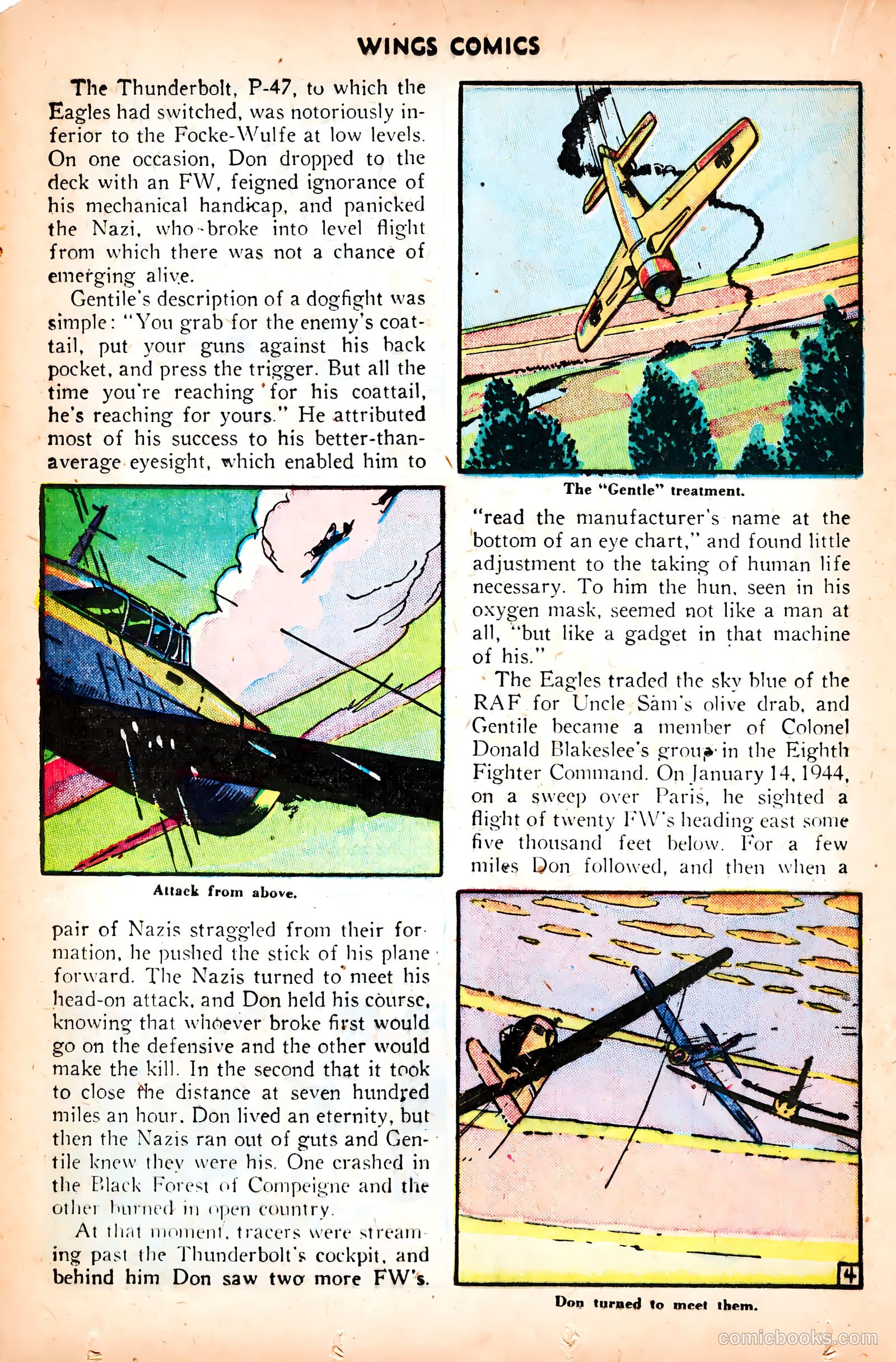Wings Comics #80 (1947) — page 28 of 52