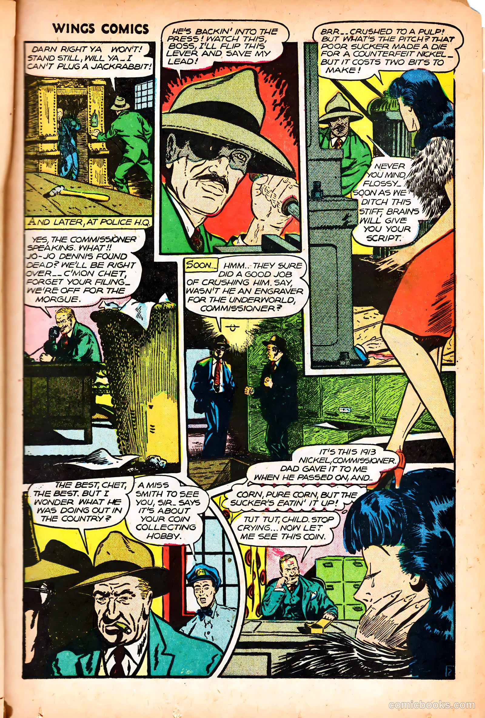 Wings Comics #80 (1947) — page 31 of 52