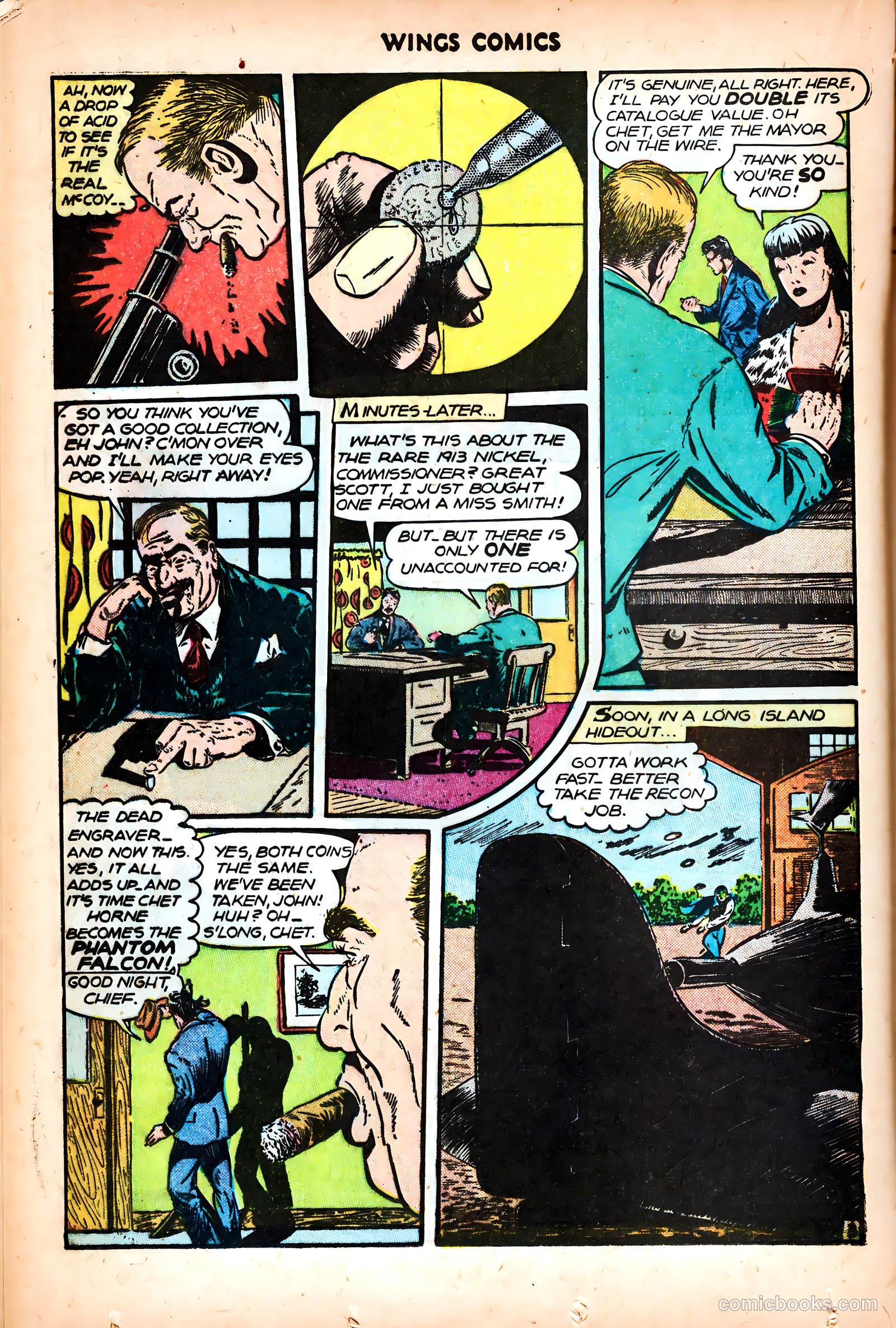 Wings Comics #80 (1947) — page 32 of 52