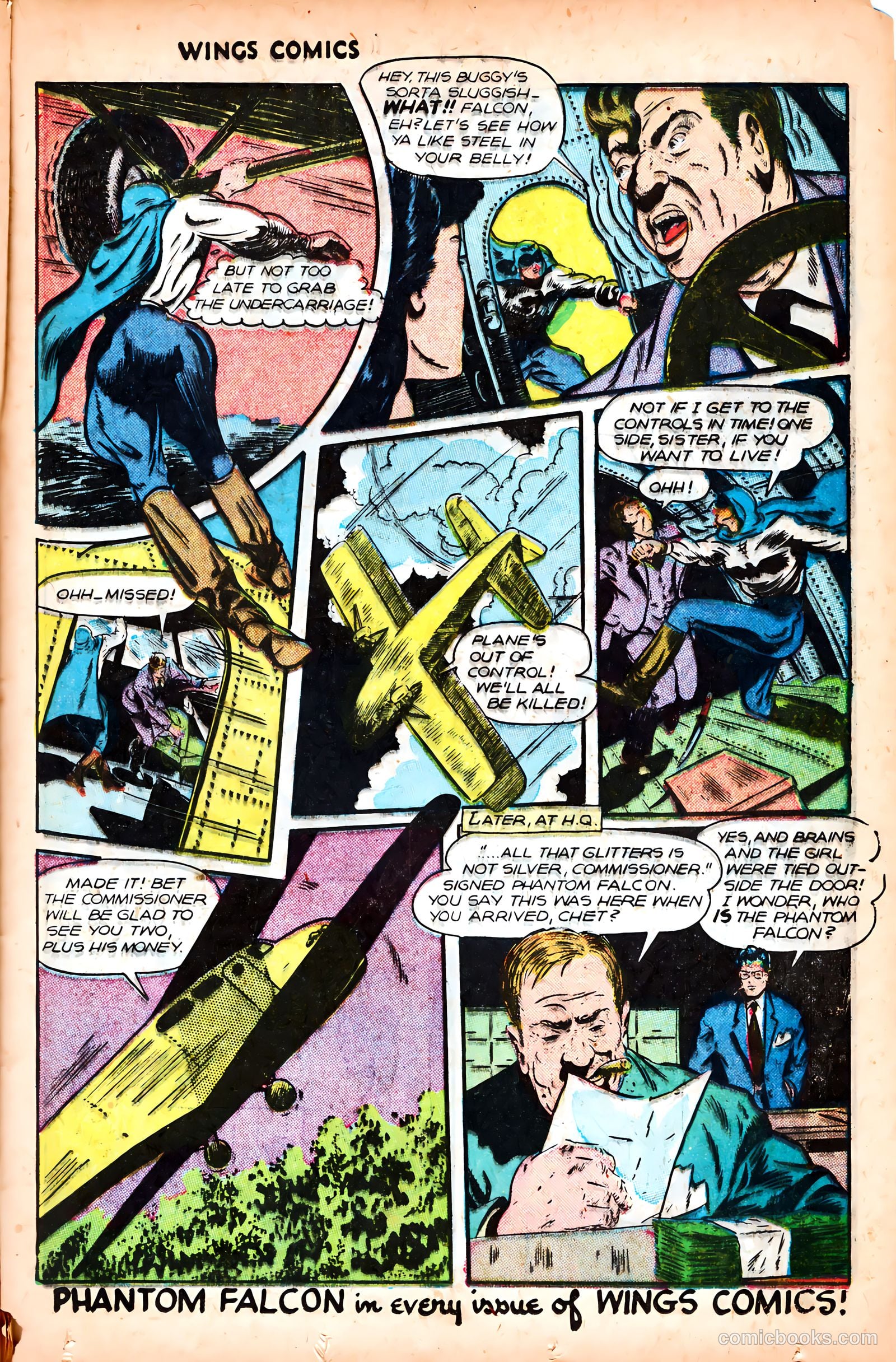 Wings Comics #80 (1947) — page 35 of 52