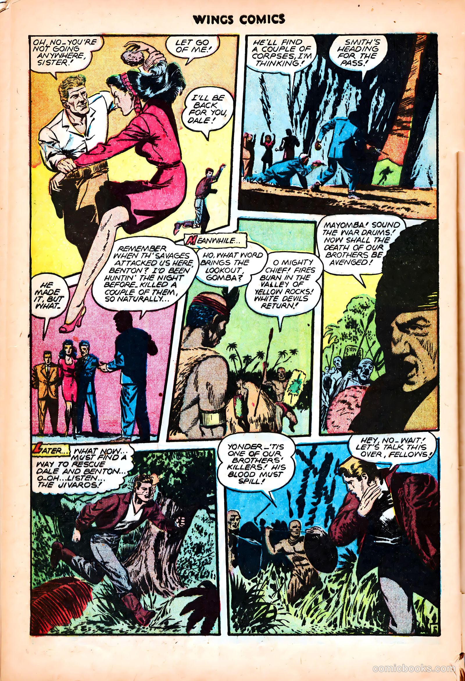 Wings Comics #80 (1947) — page 40 of 52