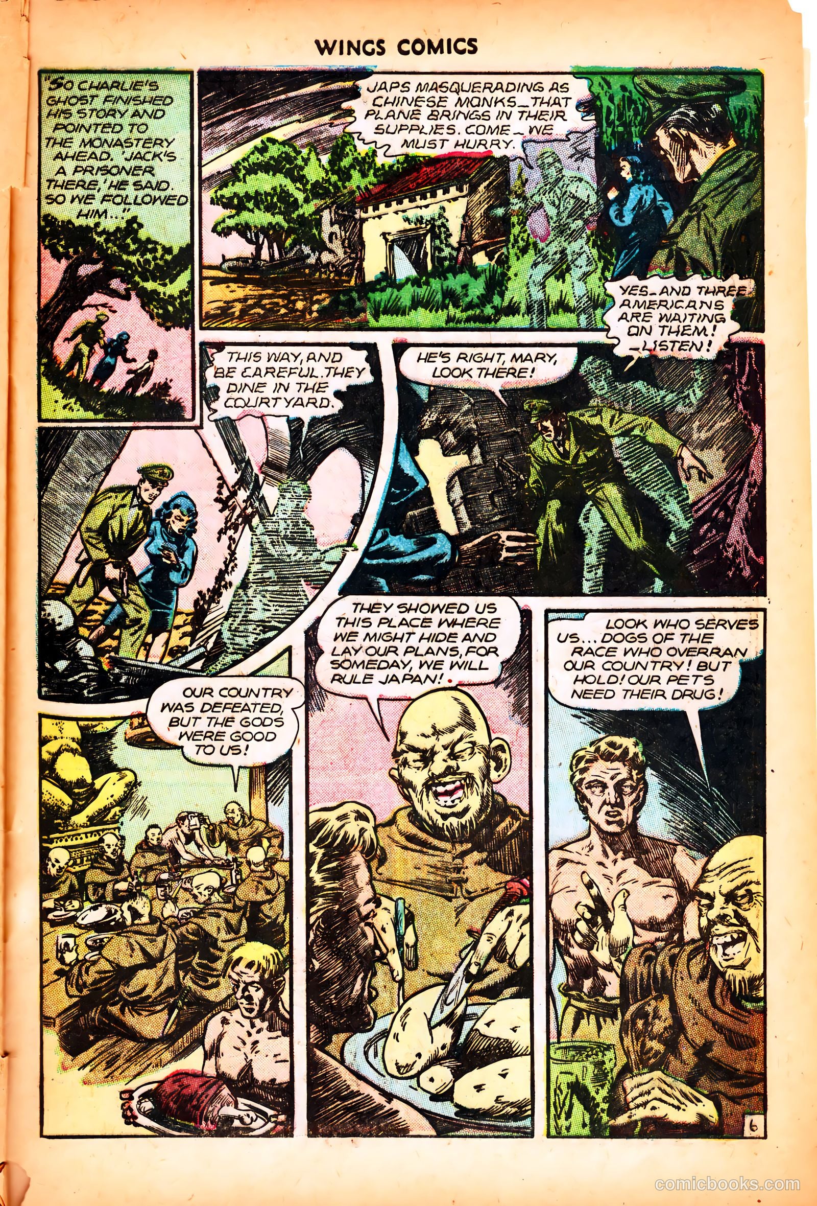 Wings Comics #80 (1947) — page 47 of 52