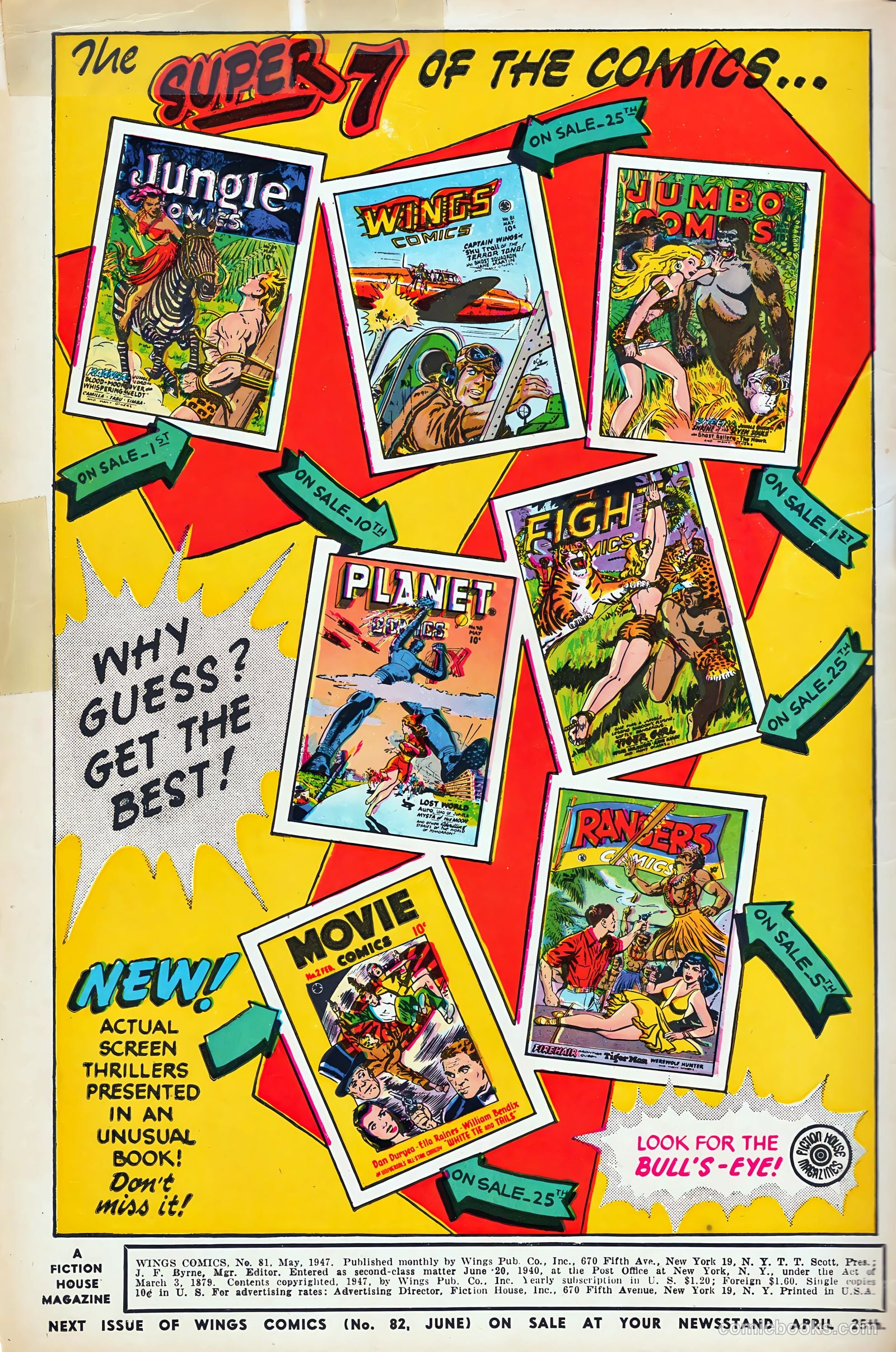 Wings Comics #81 (1947) — page 2 of 52