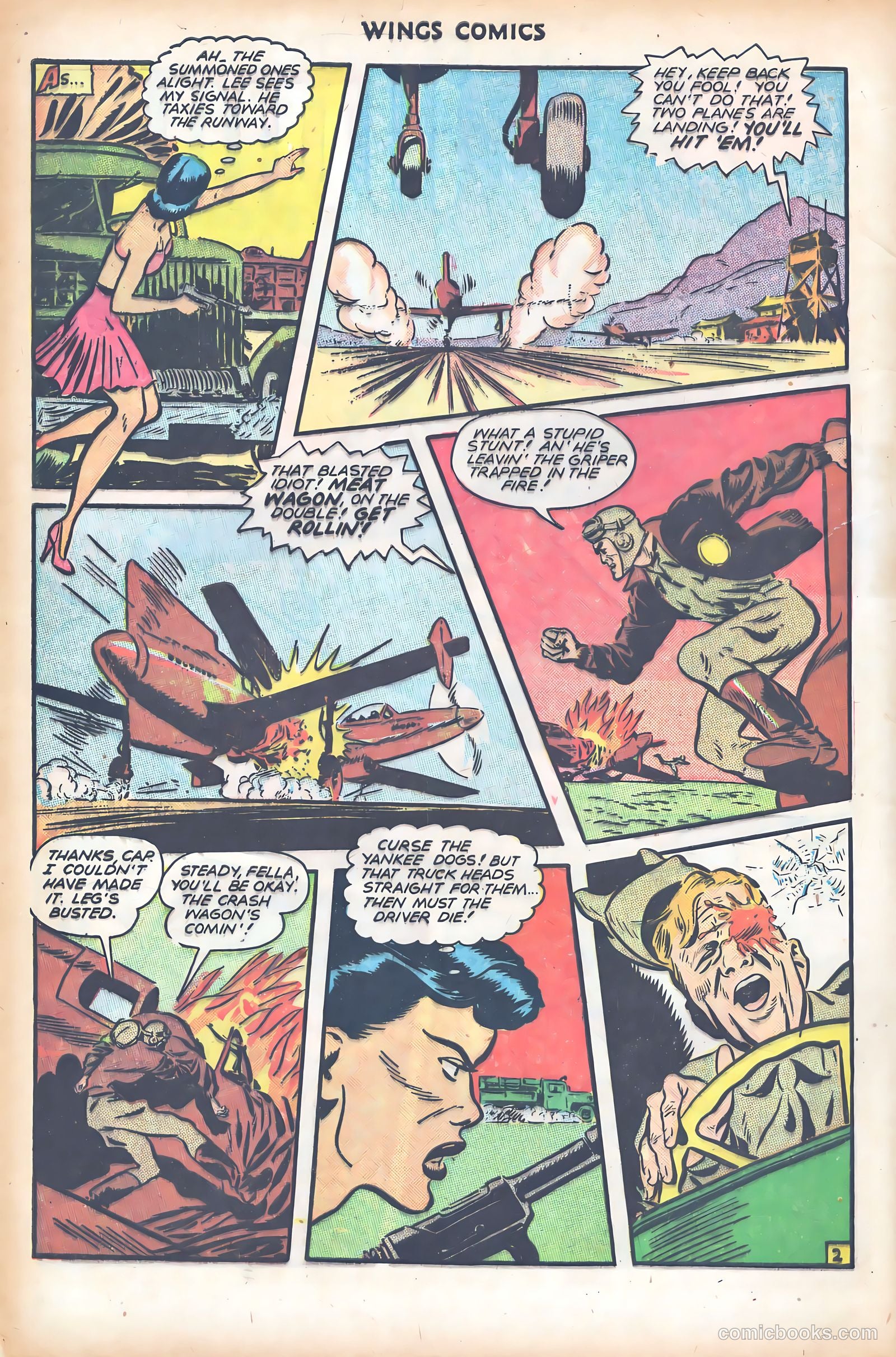 Wings Comics #81 (1947) — page 4 of 52