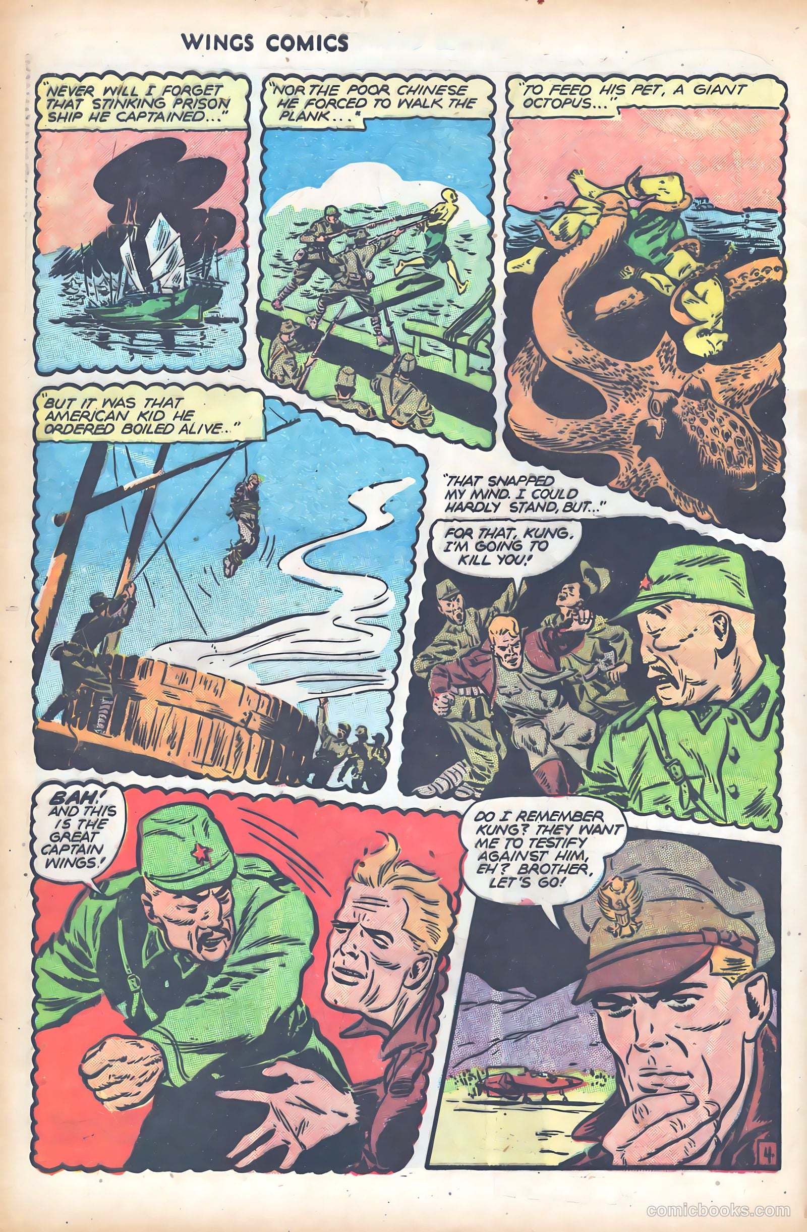 Wings Comics #81 (1947) — page 6 of 52
