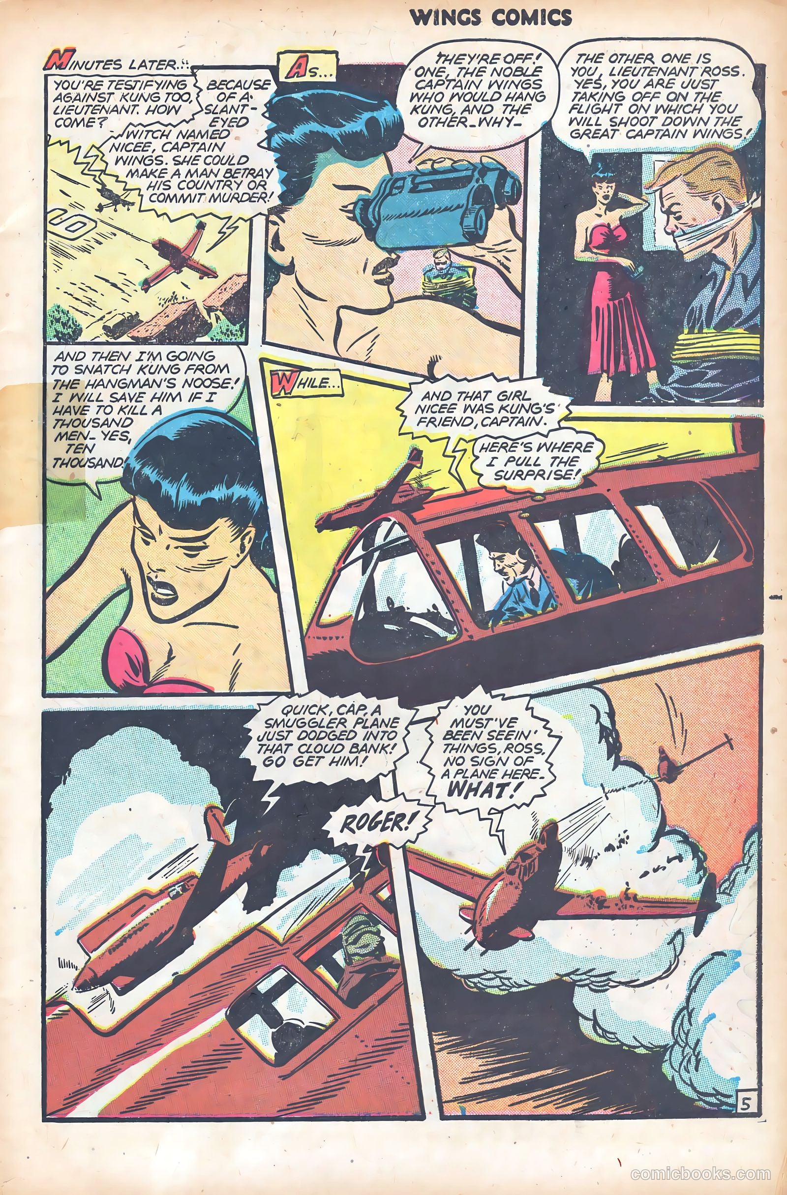 Wings Comics #81 (1947) — page 7 of 52