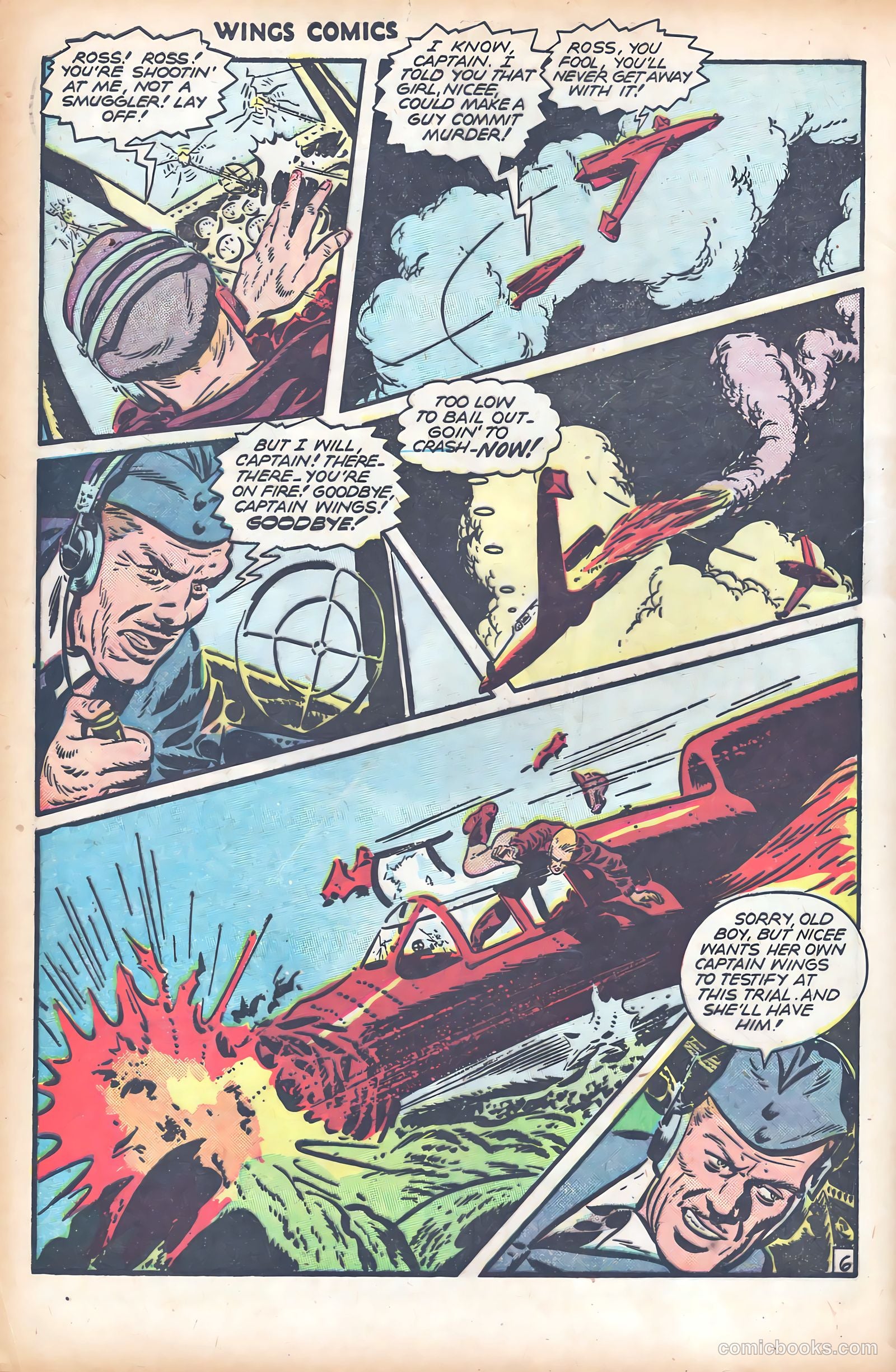 Wings Comics #81 (1947) — page 8 of 52
