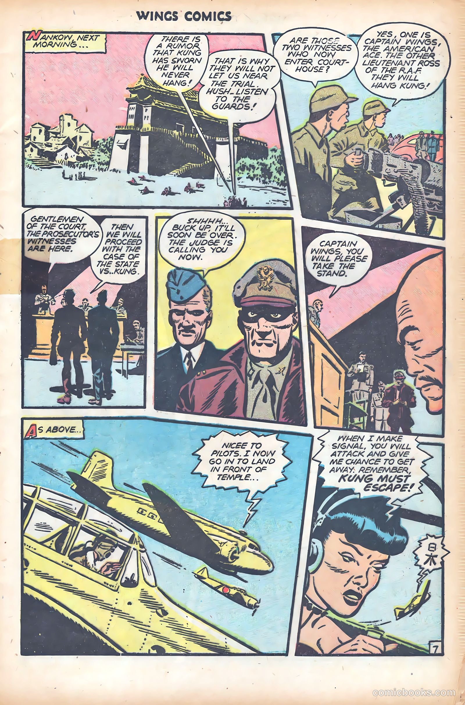 Wings Comics #81 (1947) — page 9 of 52