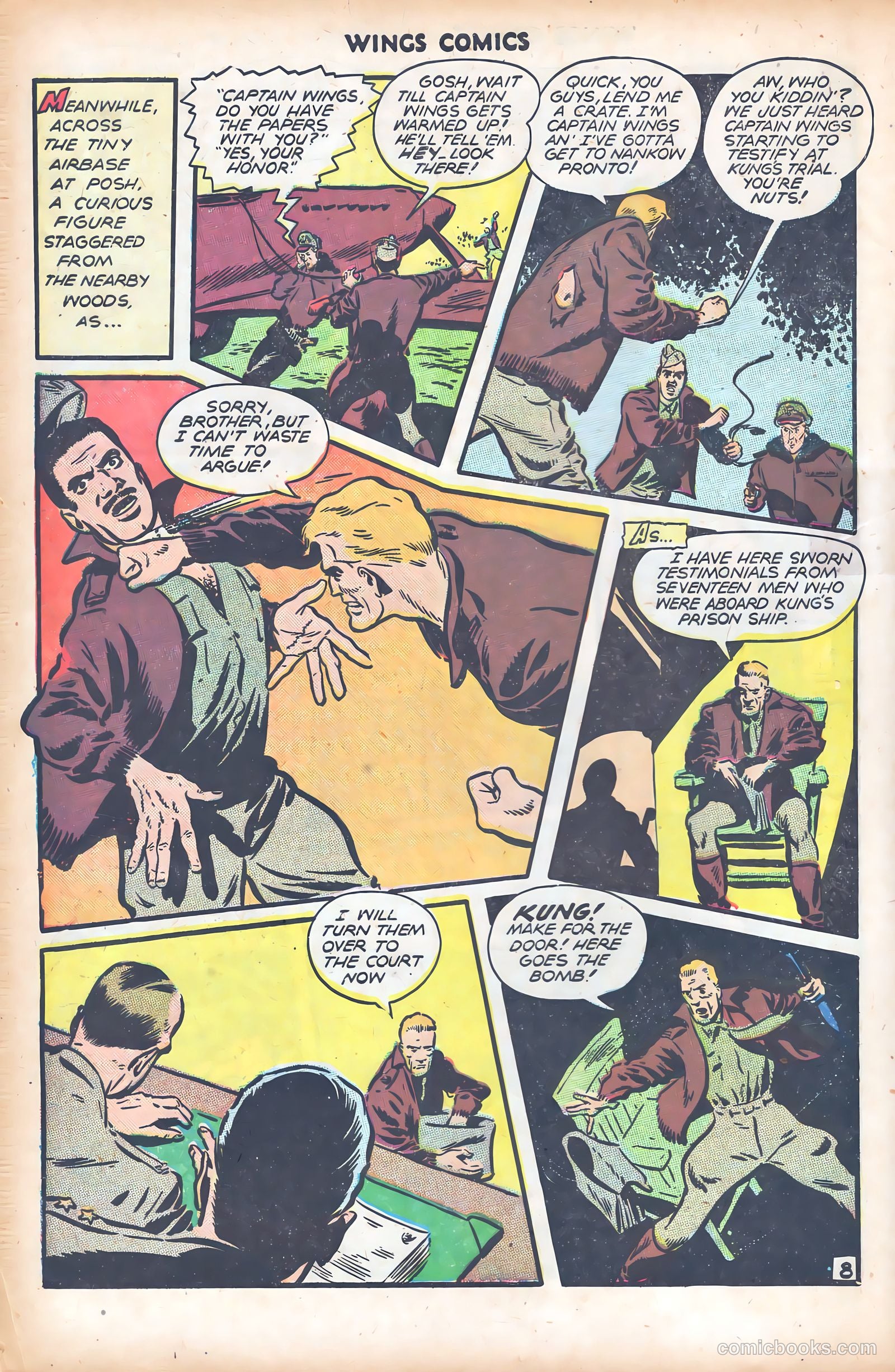 Wings Comics #81 (1947) — page 10 of 52